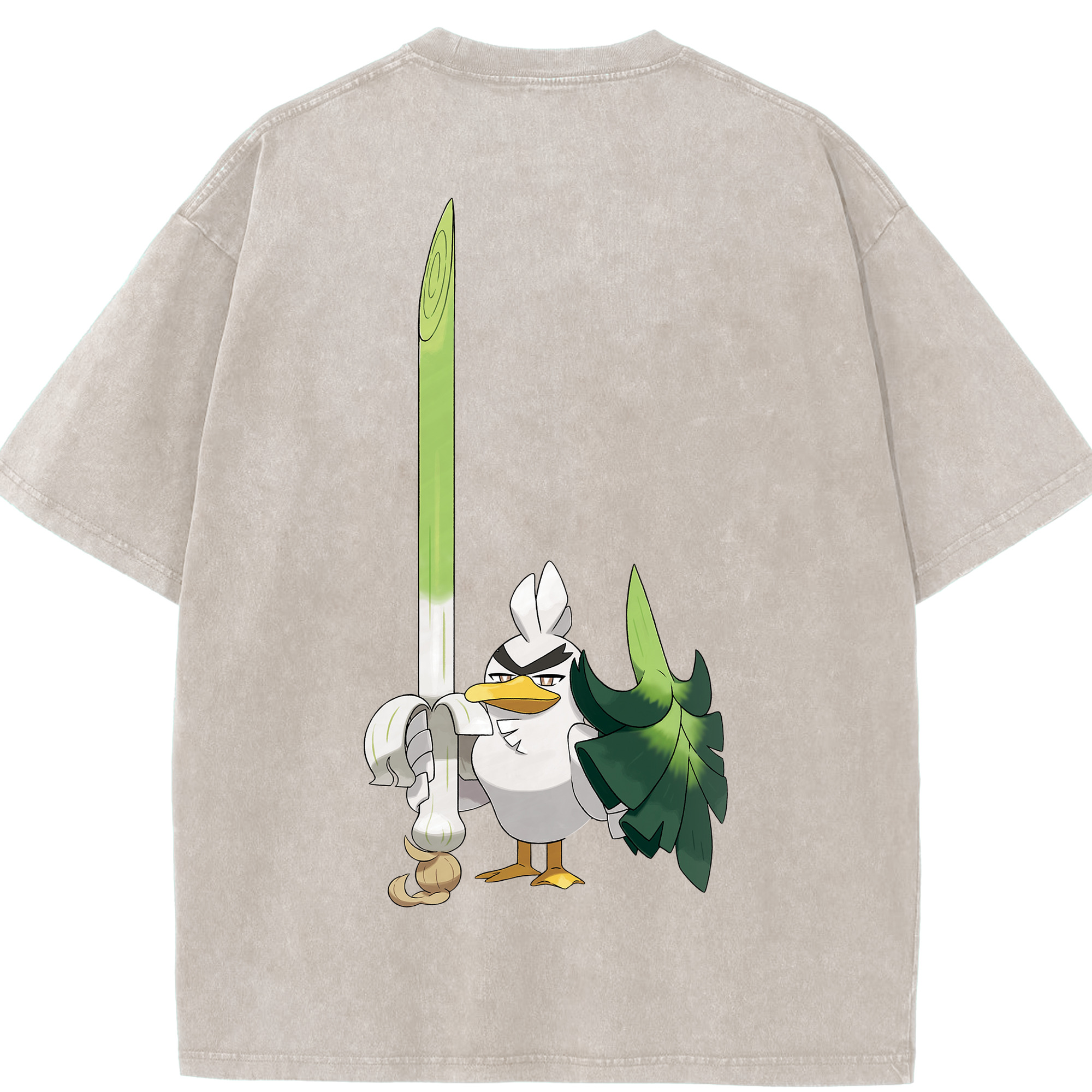 （画像用） ポケットモンスター Pokémon 綿100% ヴィンテージ風 半袖Tシャツ（背面プリント）
