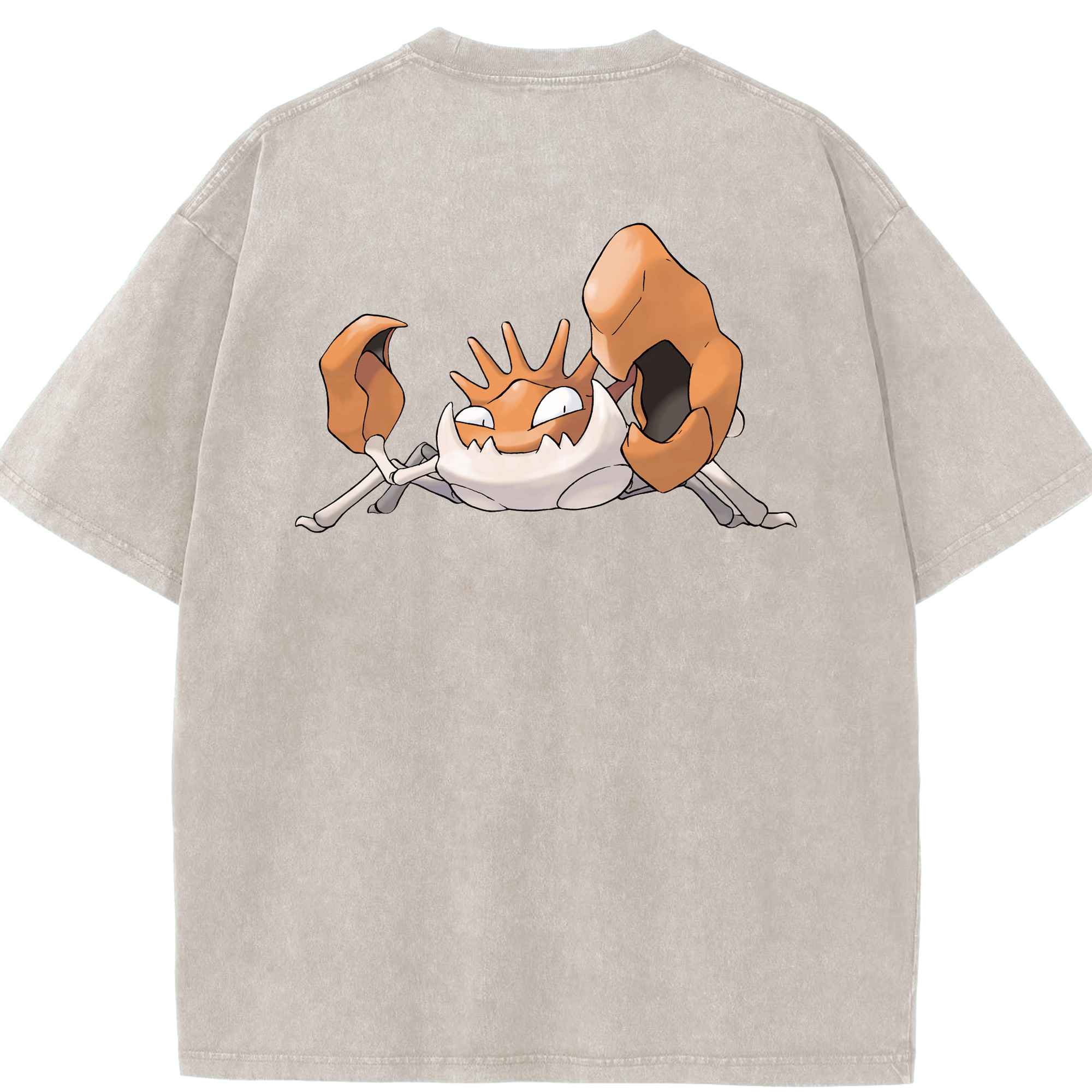 （画像用） ポケットモンスター Pokémon 綿100% ヴィンテージ風 半袖Tシャツ（背面プリント）
