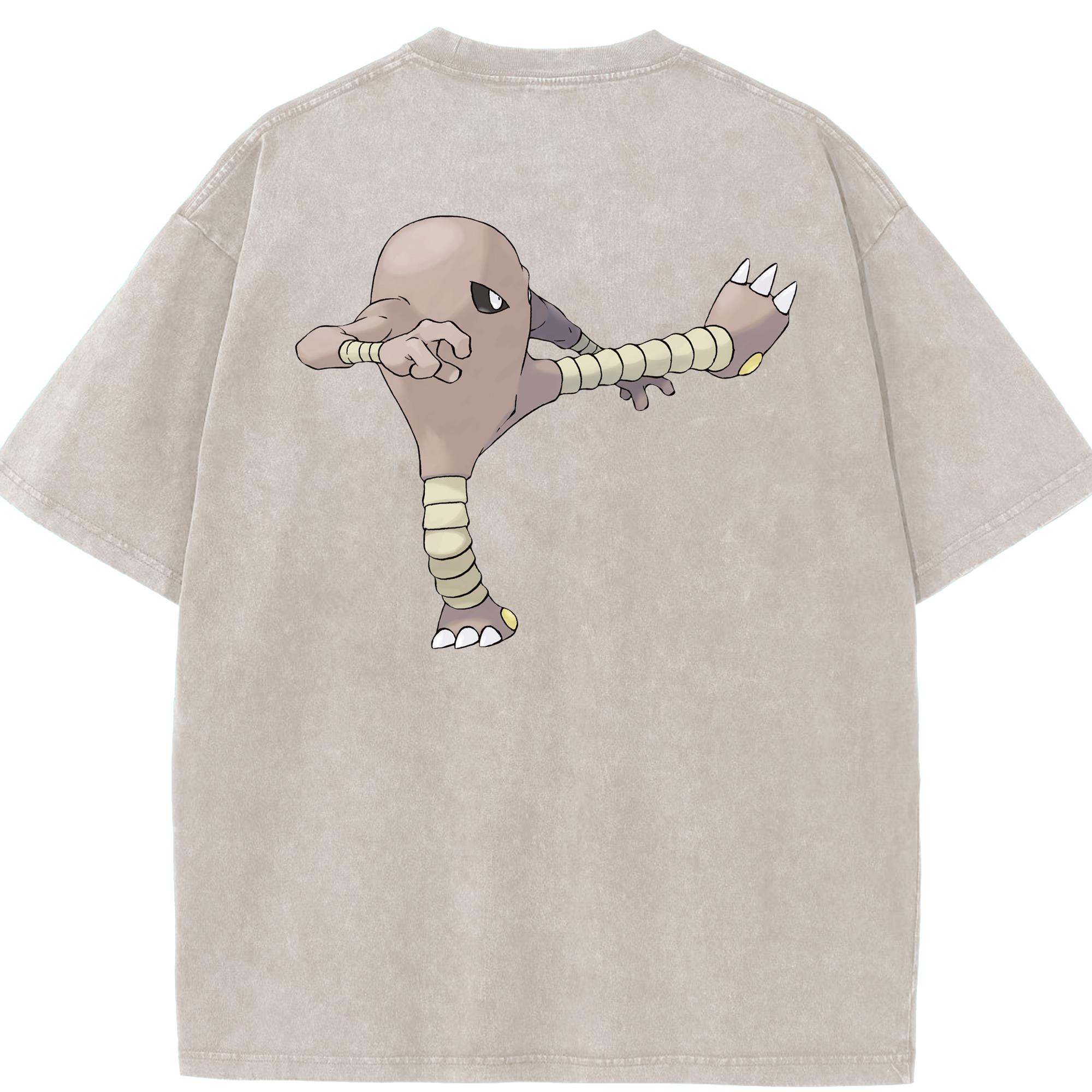 （画像用） ポケットモンスター Pokémon 綿100% ヴィンテージ風 半袖Tシャツ（背面プリント）