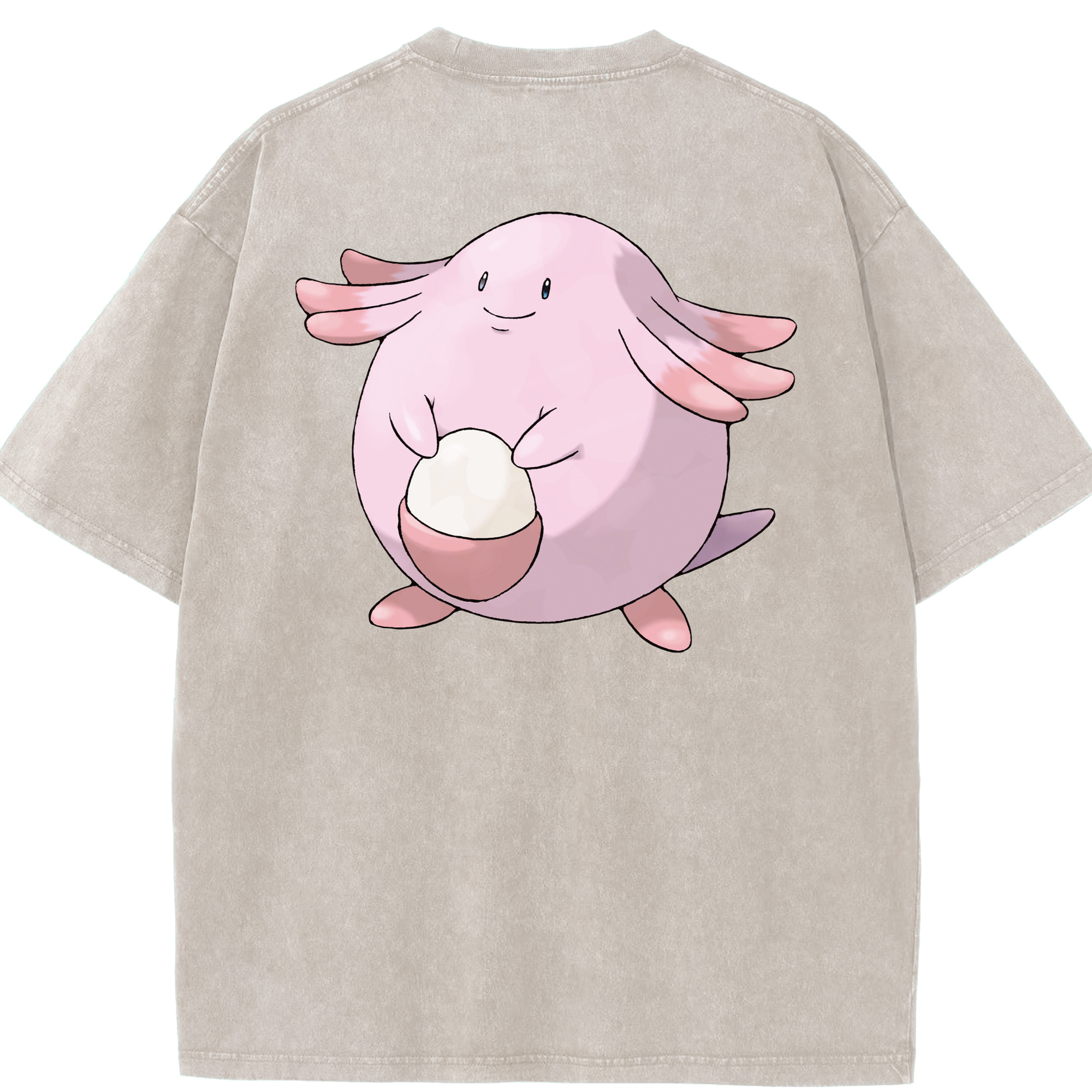 （画像用） ポケットモンスター Pokémon 綿100% ヴィンテージ風 半袖Tシャツ（背面プリント）