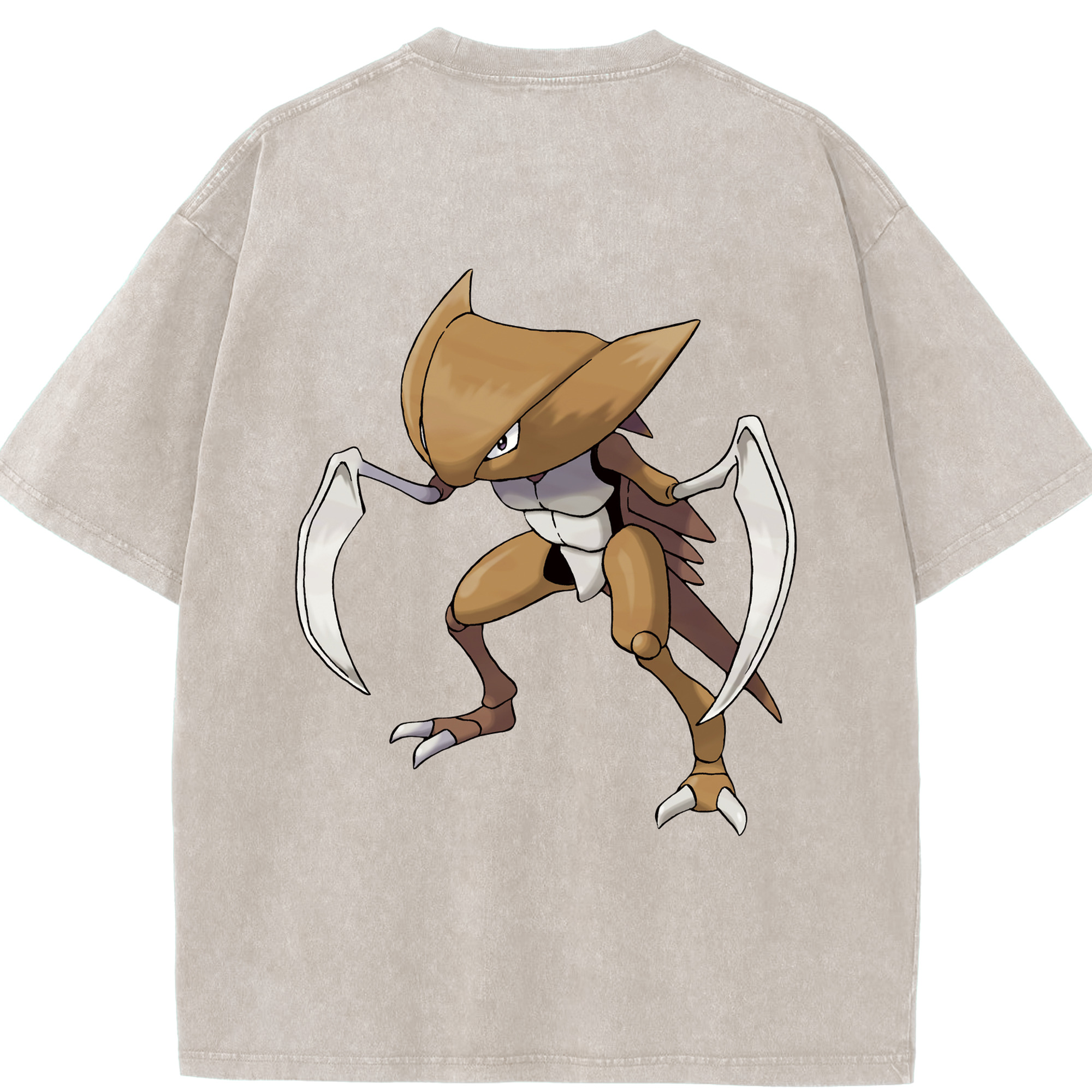 （画像用） ポケットモンスター Pokémon 綿100% ヴィンテージ風 半袖Tシャツ（背面プリント）