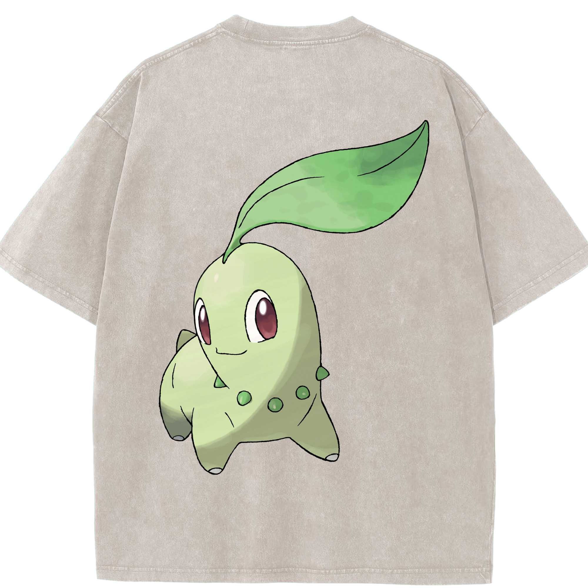 （画像用） ポケットモンスター Pokémon 綿100% ヴィンテージ風 半袖Tシャツ（背面プリント）