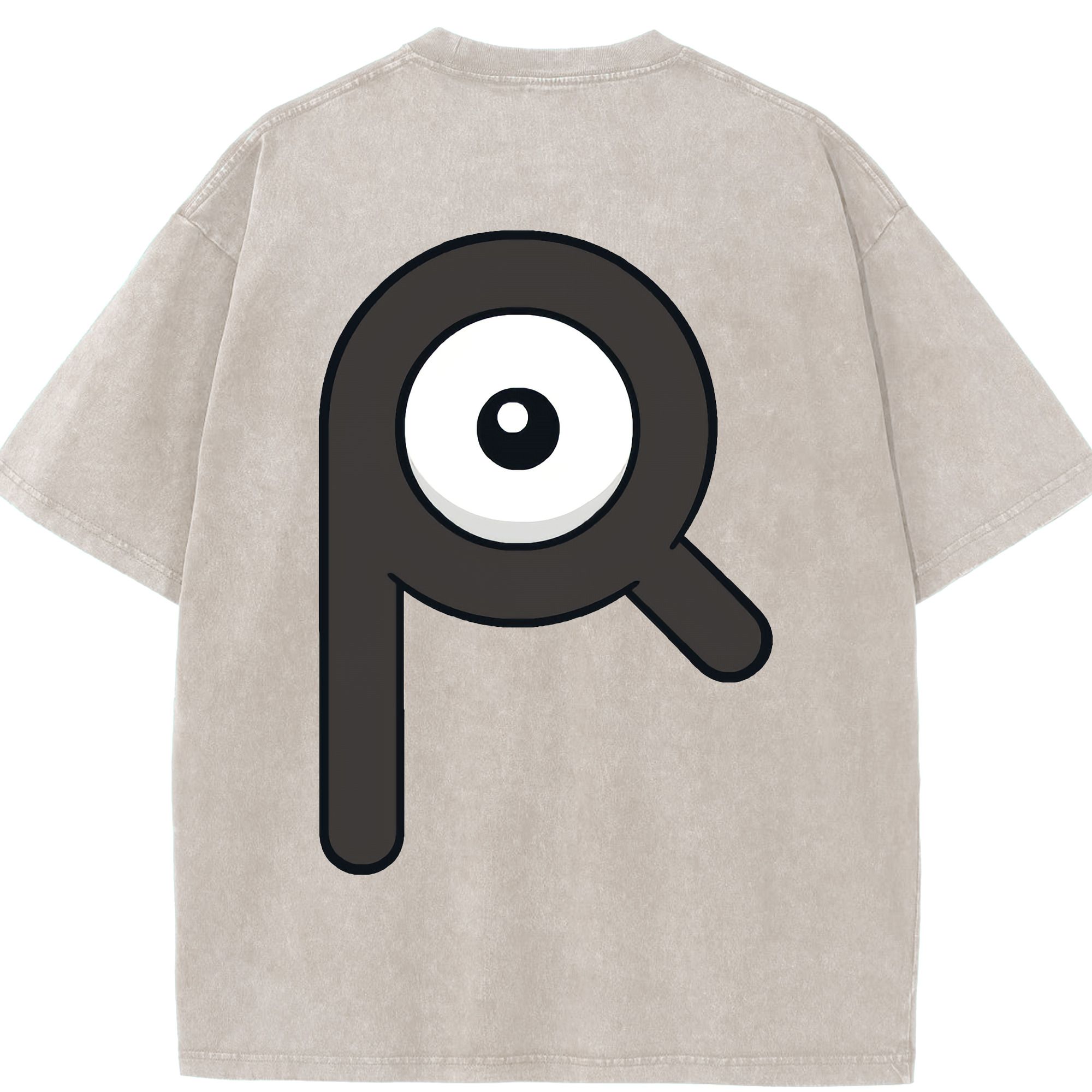 （画像用） ポケットモンスター Pokémon 綿100% ヴィンテージ風 半袖Tシャツ（背面プリント）