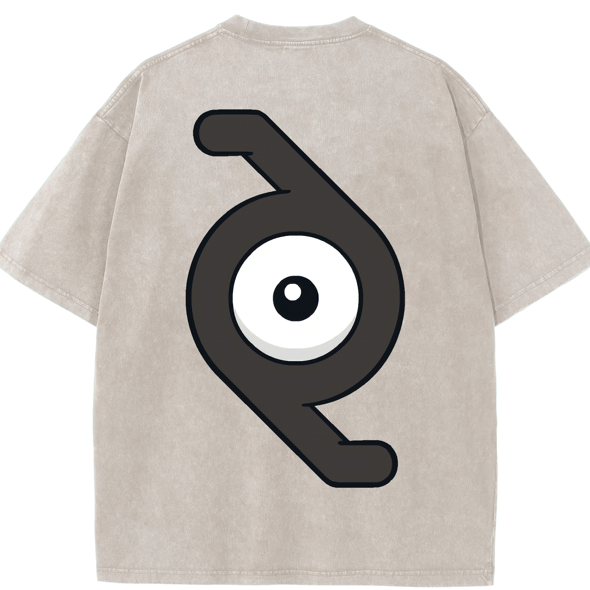 （画像用） ポケットモンスター Pokémon 綿100% ヴィンテージ風 半袖Tシャツ（背面プリント）