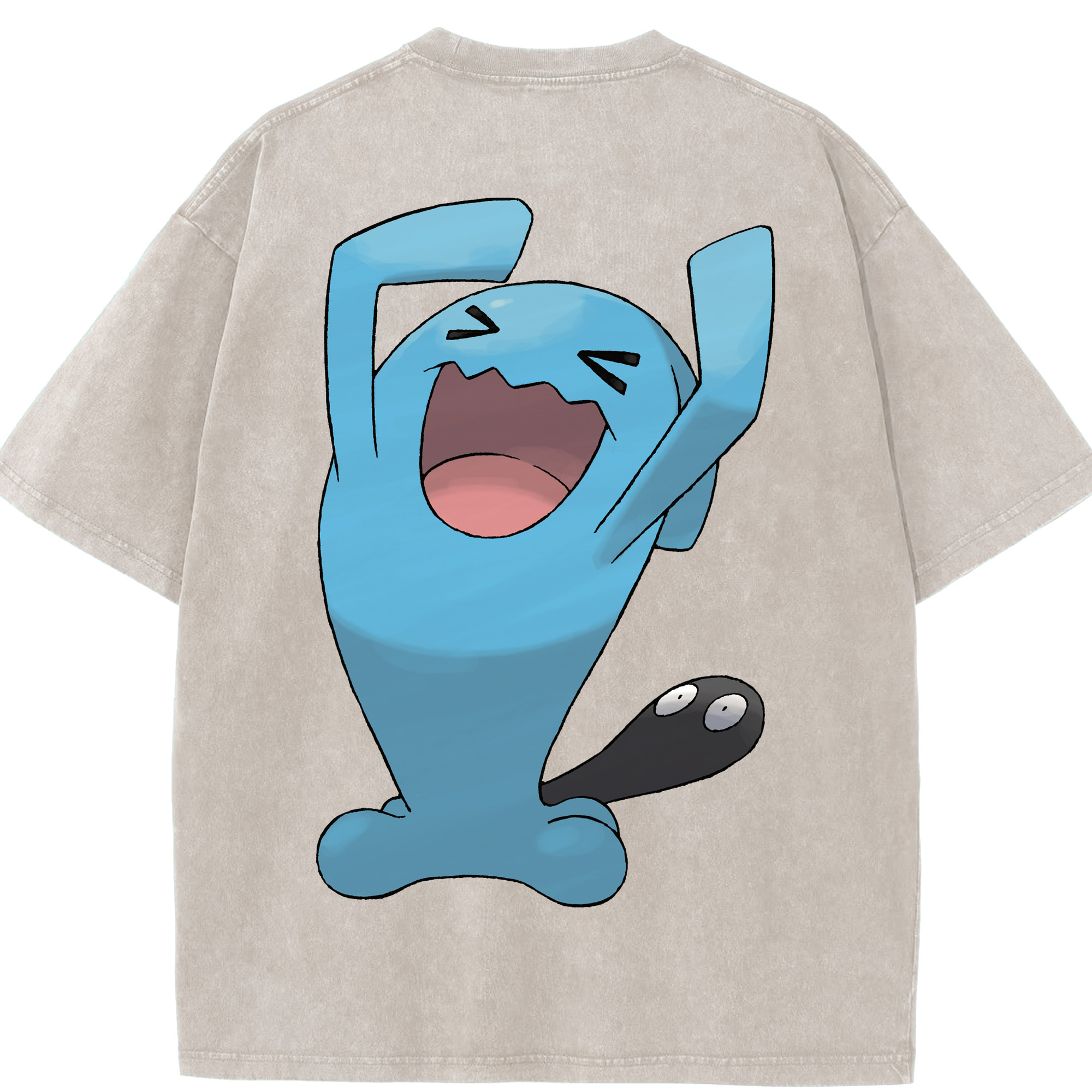 （画像用） ポケットモンスター Pokémon 綿100% ヴィンテージ風 半袖Tシャツ（背面プリント）