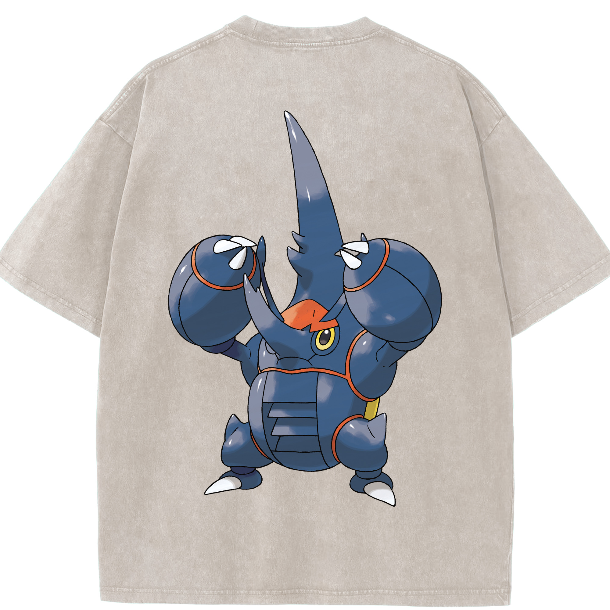 （画像用） ポケットモンスター Pokémon 綿100% ヴィンテージ風 半袖Tシャツ（背面プリント）