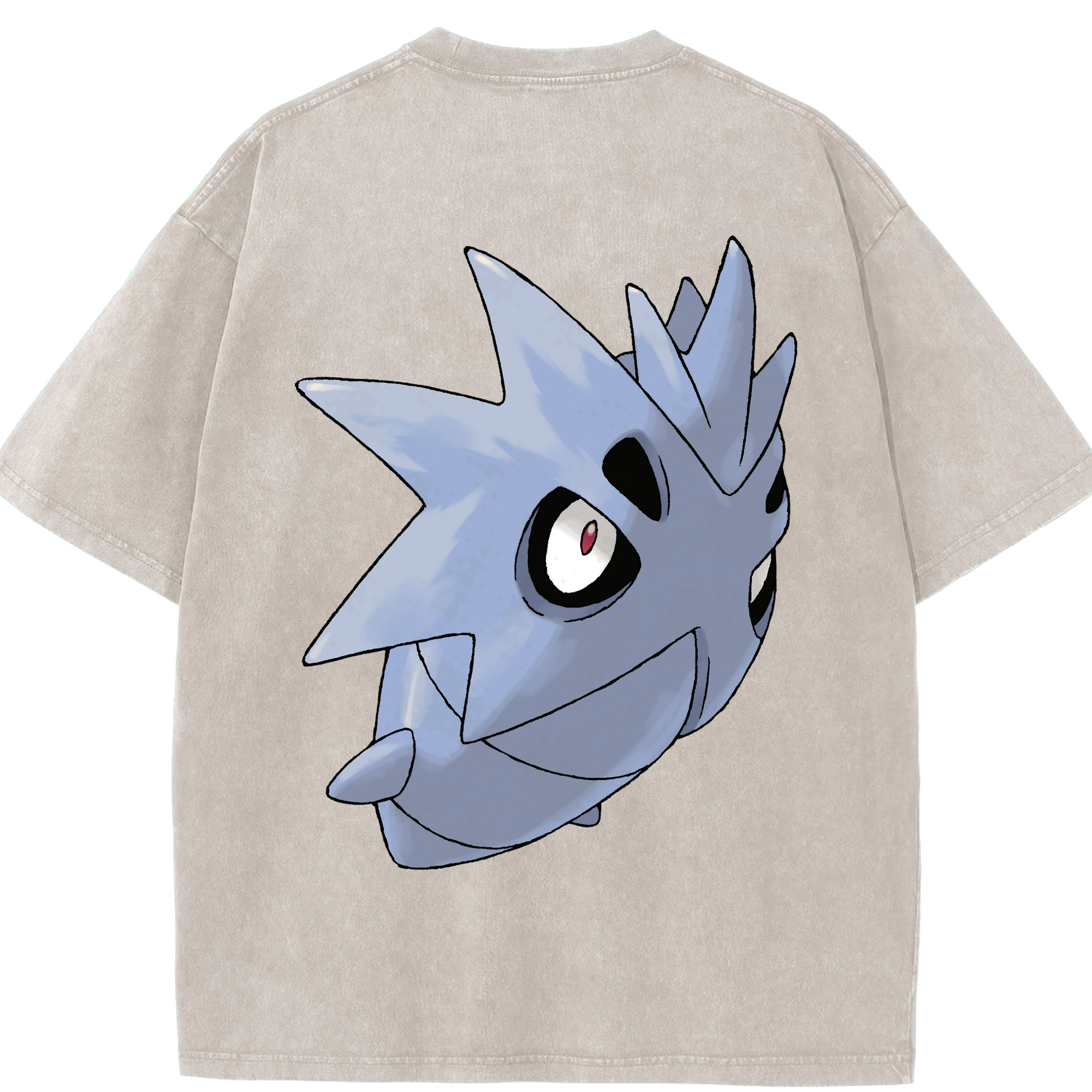 （画像用） ポケットモンスター Pokémon 綿100% ヴィンテージ風 半袖Tシャツ（背面プリント）
