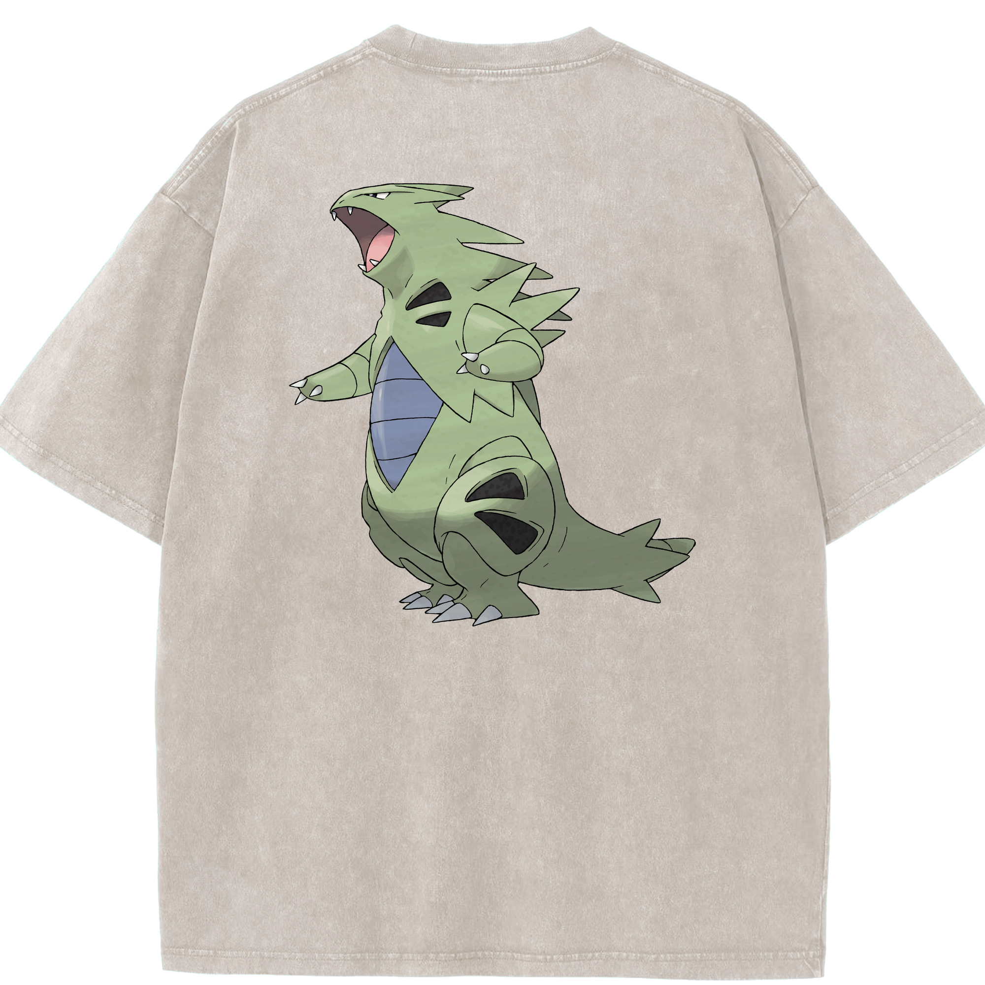 （画像用） ポケットモンスター Pokémon 綿100% ヴィンテージ風 半袖Tシャツ（背面プリント）