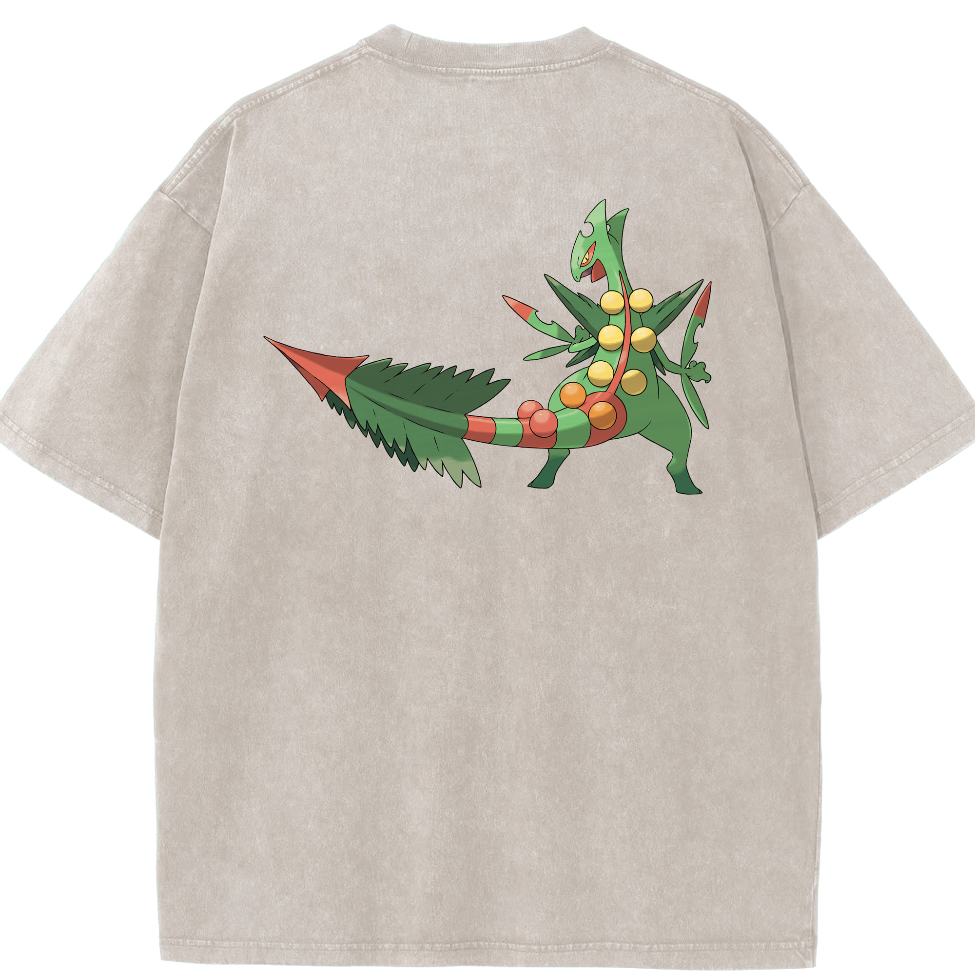 （画像用） ポケットモンスター Pokémon 綿100% ヴィンテージ風 半袖Tシャツ（背面プリント）