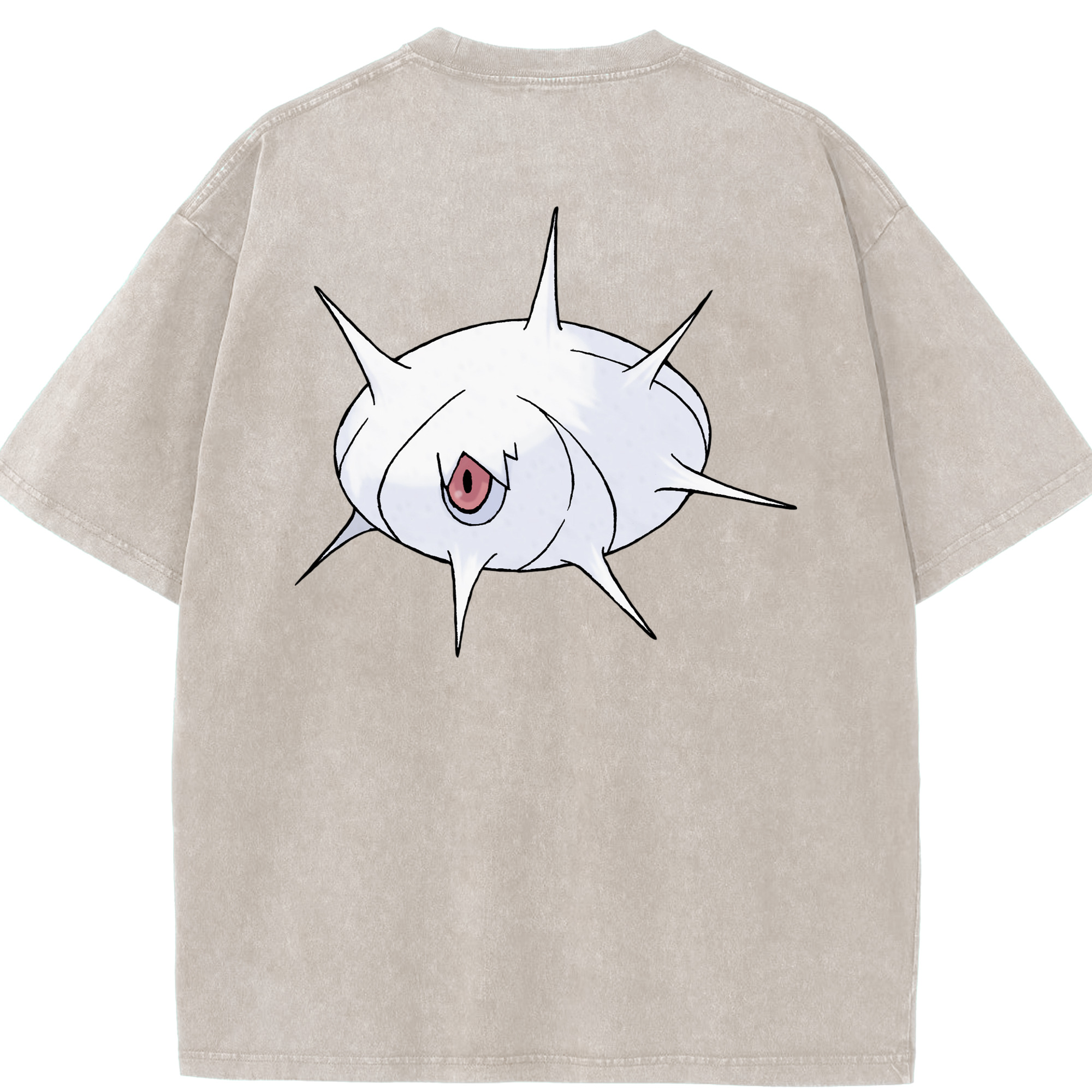 （画像用） ポケットモンスター Pokémon 綿100% ヴィンテージ風 半袖Tシャツ（背面プリント）