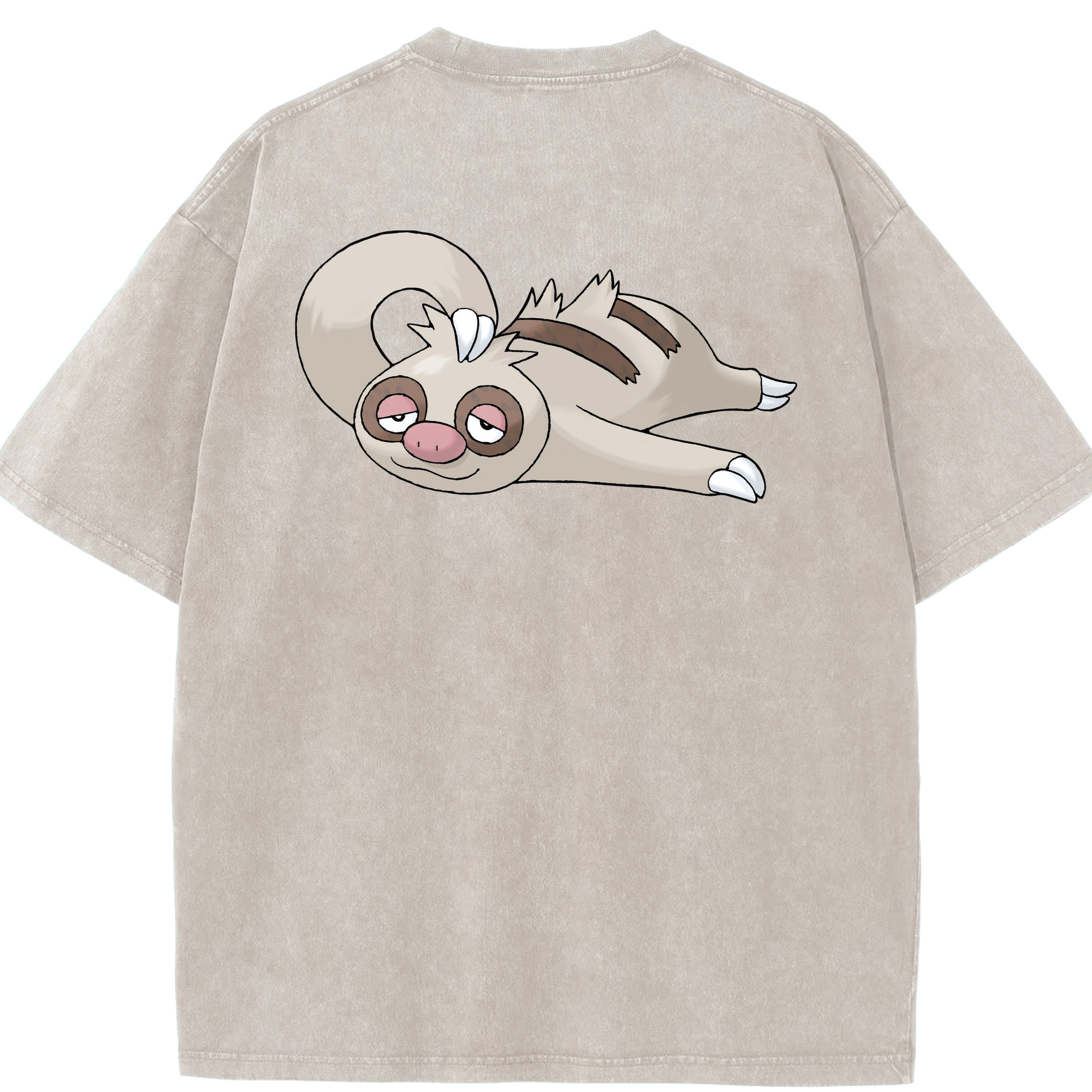 （画像用） ポケットモンスター Pokémon 綿100% ヴィンテージ風 半袖Tシャツ（背面プリント）