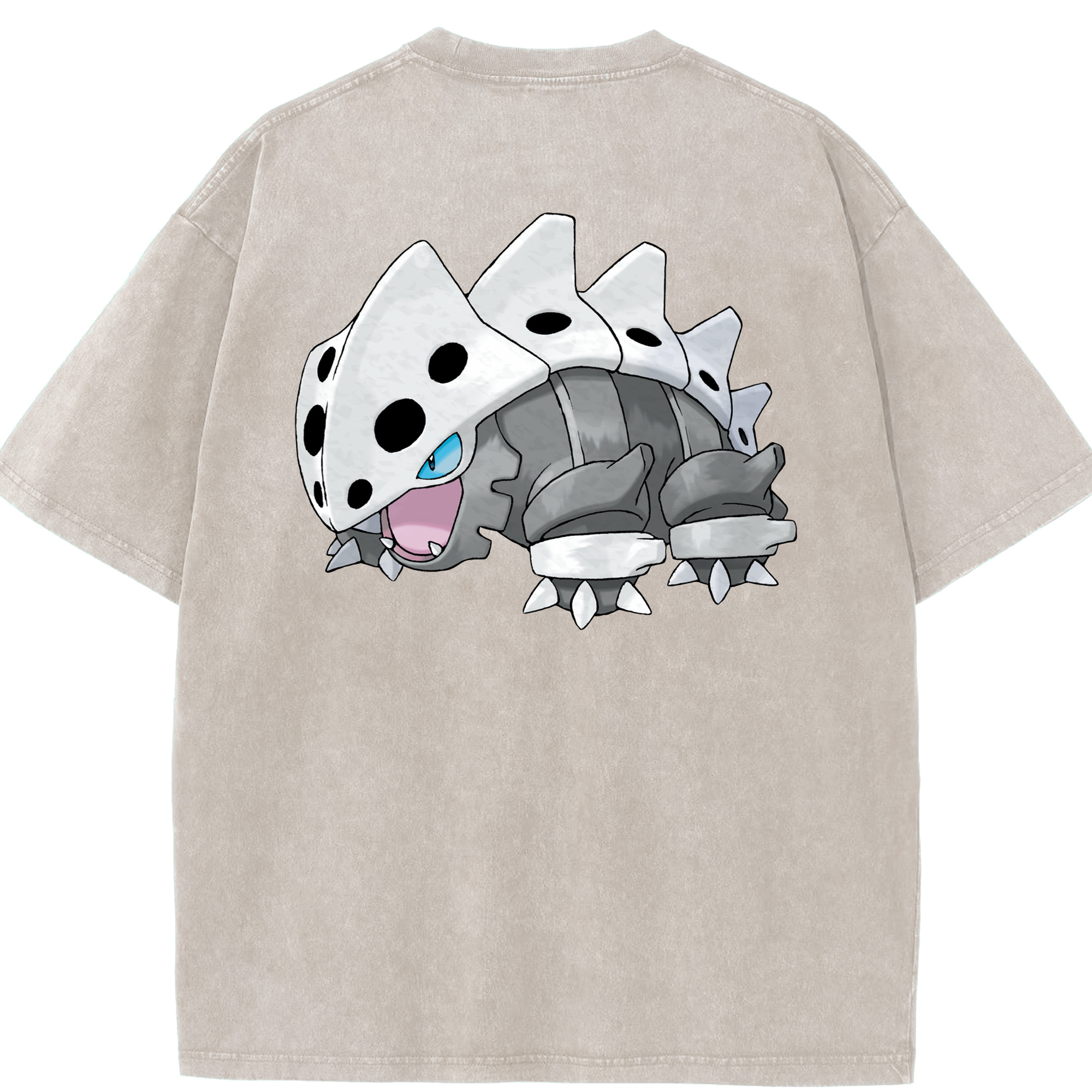 （画像用） ポケットモンスター Pokémon 綿100% ヴィンテージ風 半袖Tシャツ（背面プリント）