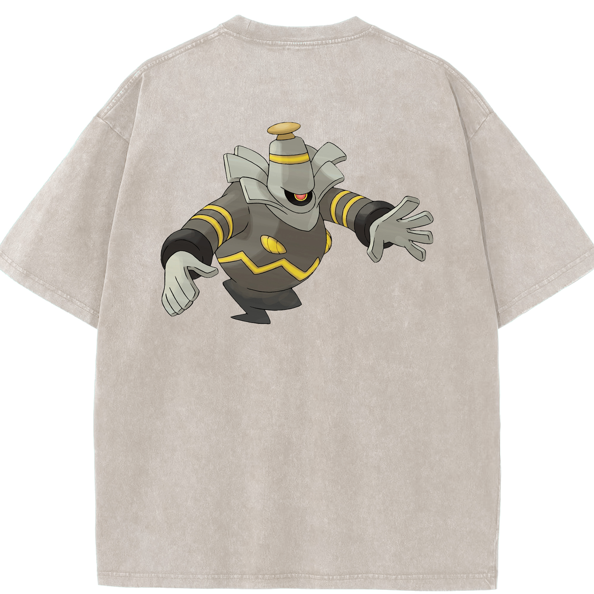 （画像用） ポケットモンスター Pokémon 綿100% ヴィンテージ風 半袖Tシャツ（背面プリント）