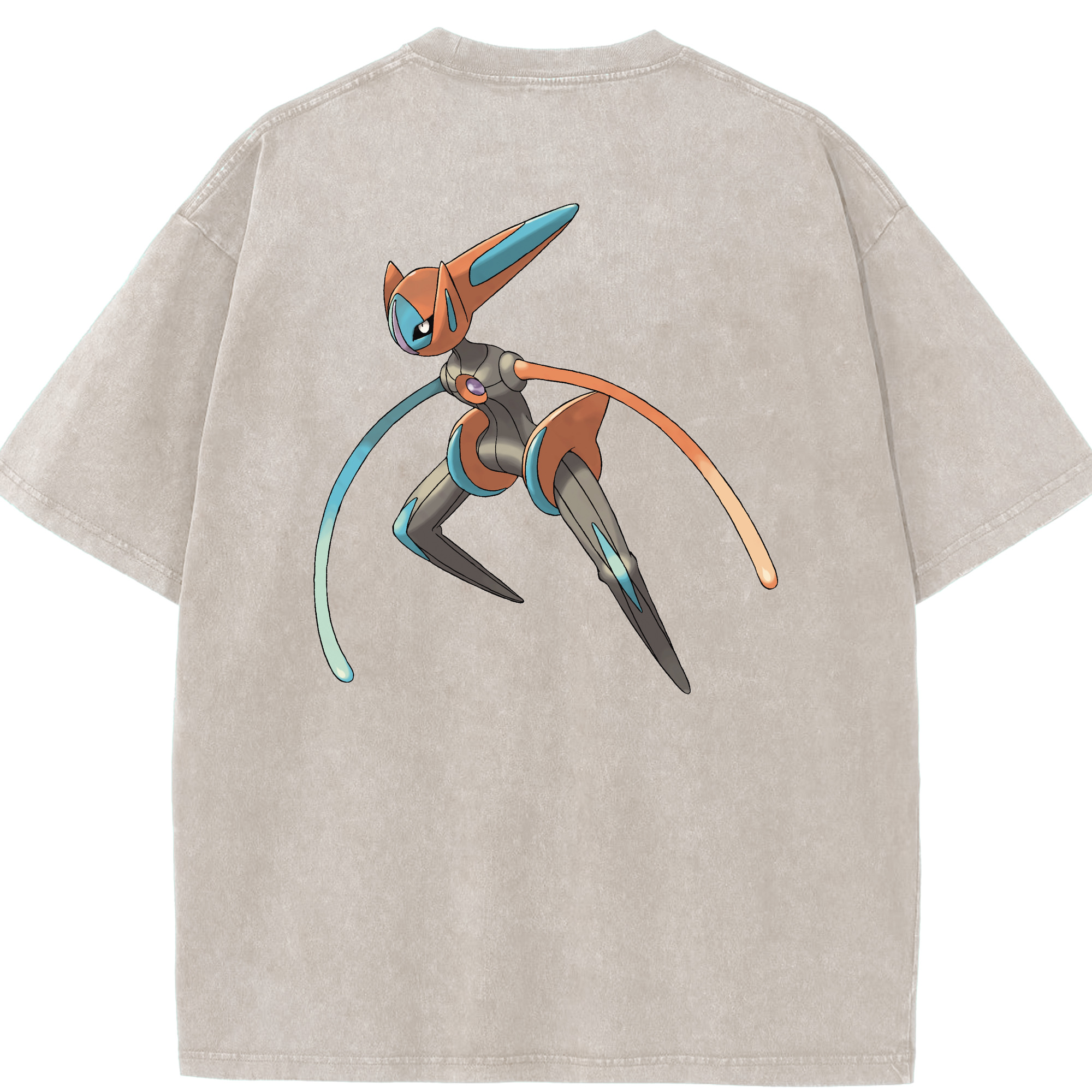 （画像用） ポケットモンスター Pokémon 綿100% ヴィンテージ風 半袖Tシャツ（背面プリント）