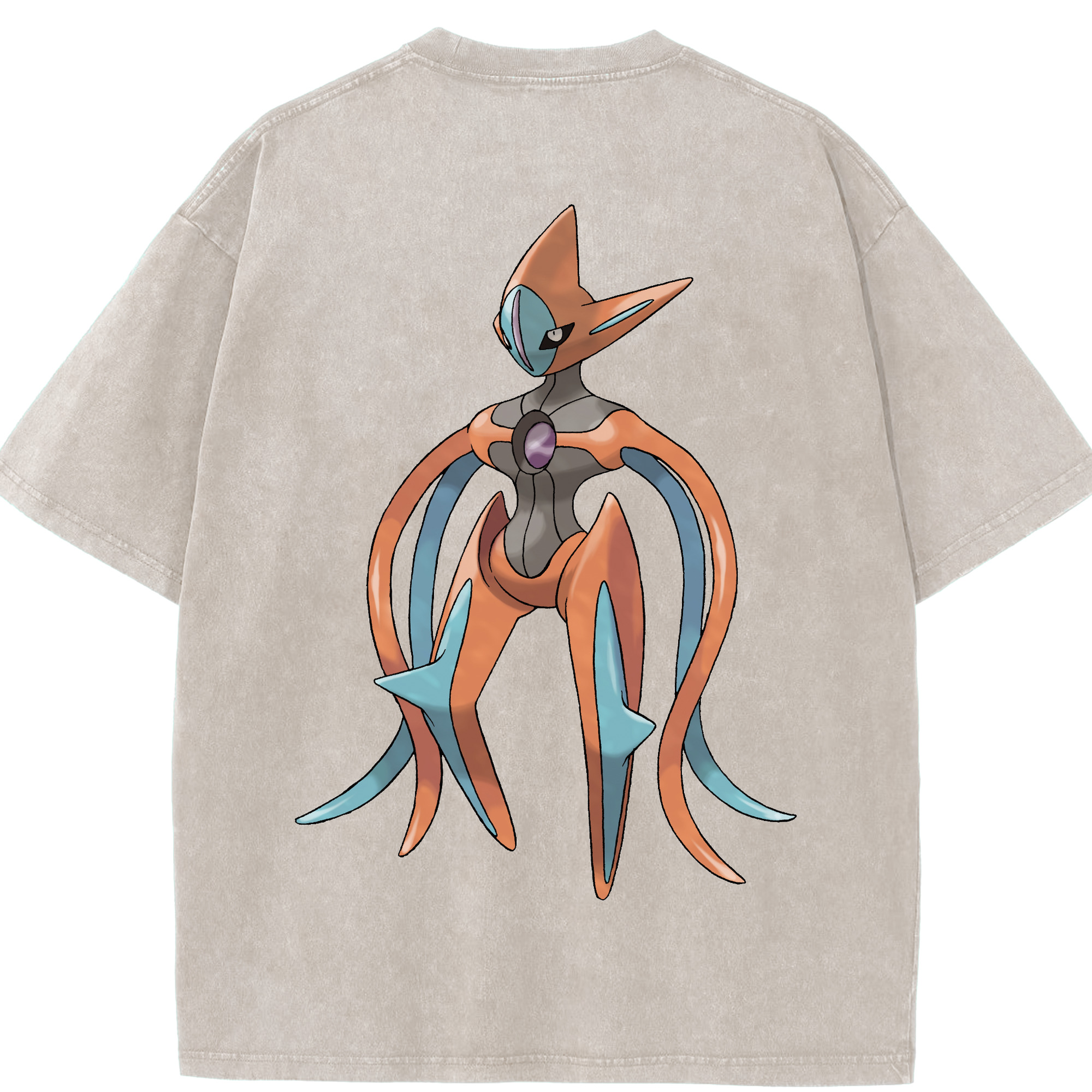 （画像用） ポケットモンスター Pokémon 綿100% ヴィンテージ風 半袖Tシャツ（背面プリント）