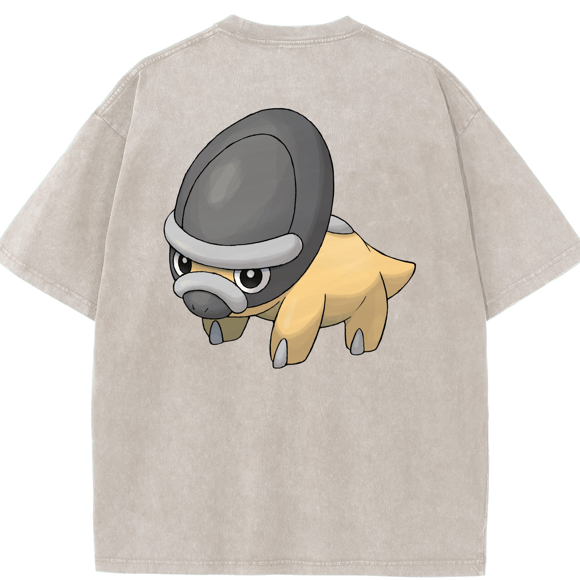 （画像用） ポケットモンスター Pokémon 綿100% ヴィンテージ風 半袖Tシャツ（背面プリント）