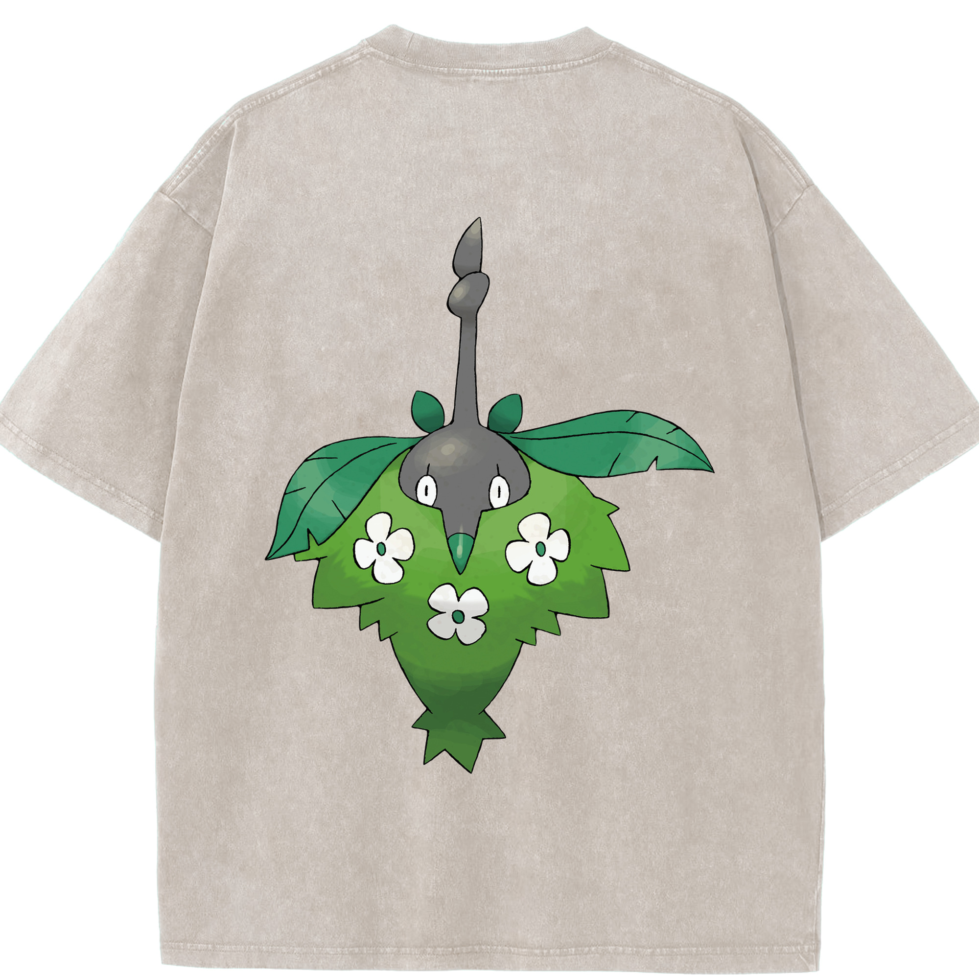 （画像用） ポケットモンスター Pokémon 綿100% ヴィンテージ風 半袖Tシャツ（背面プリント）