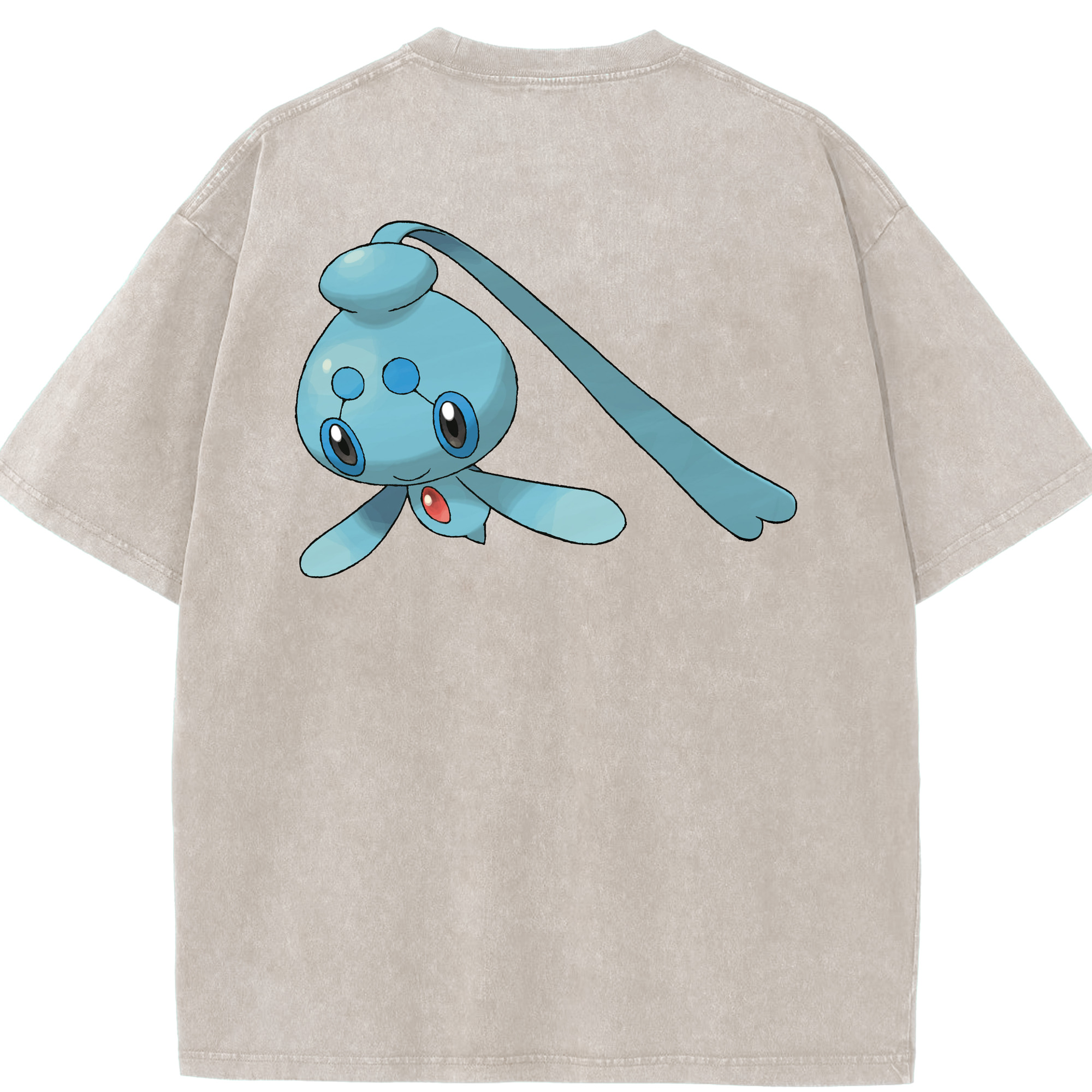 （画像用） ポケットモンスター Pokémon 綿100% ヴィンテージ風 半袖Tシャツ（背面プリント）