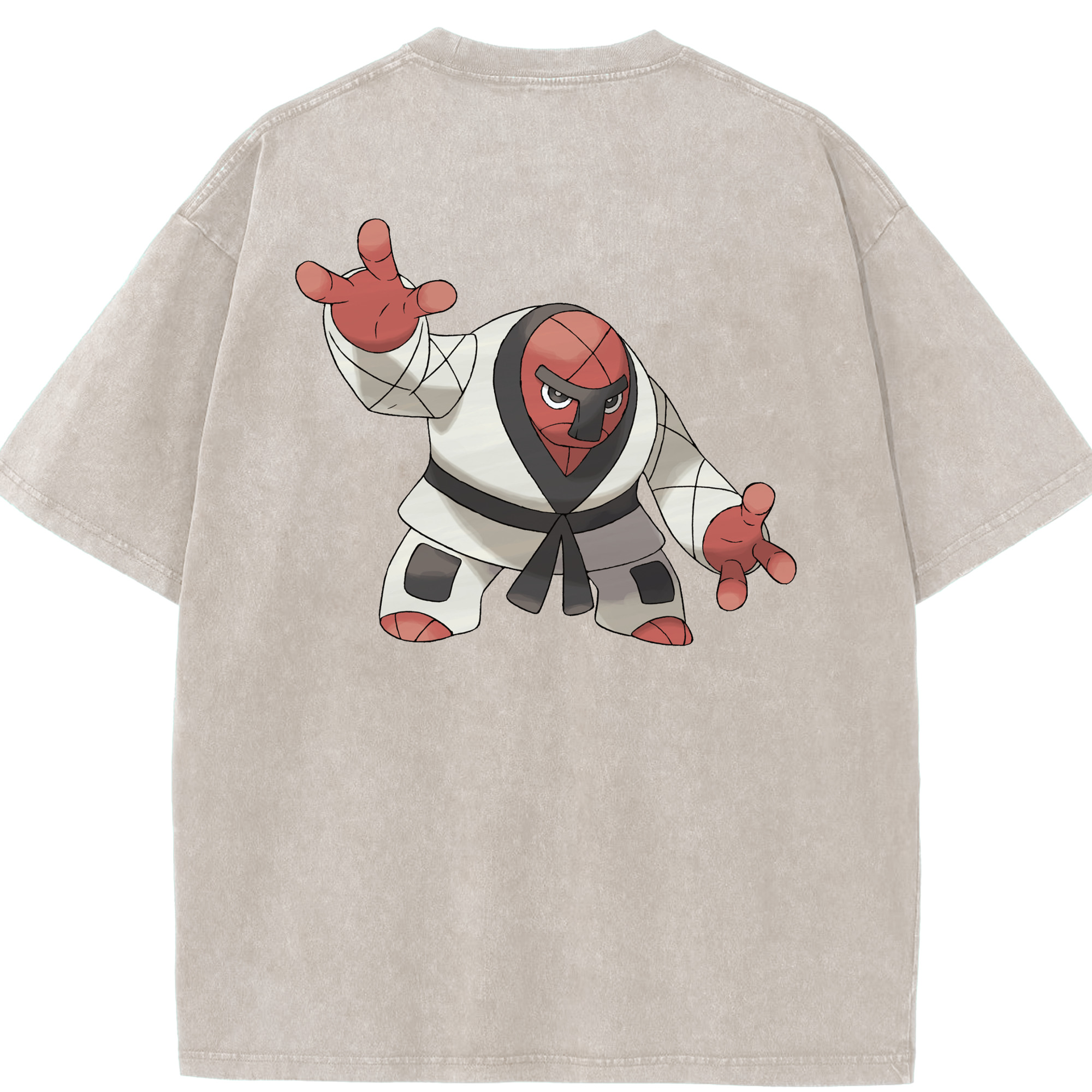 （画像用） ポケットモンスター Pokémon 綿100% ヴィンテージ風 半袖Tシャツ（背面プリント）
