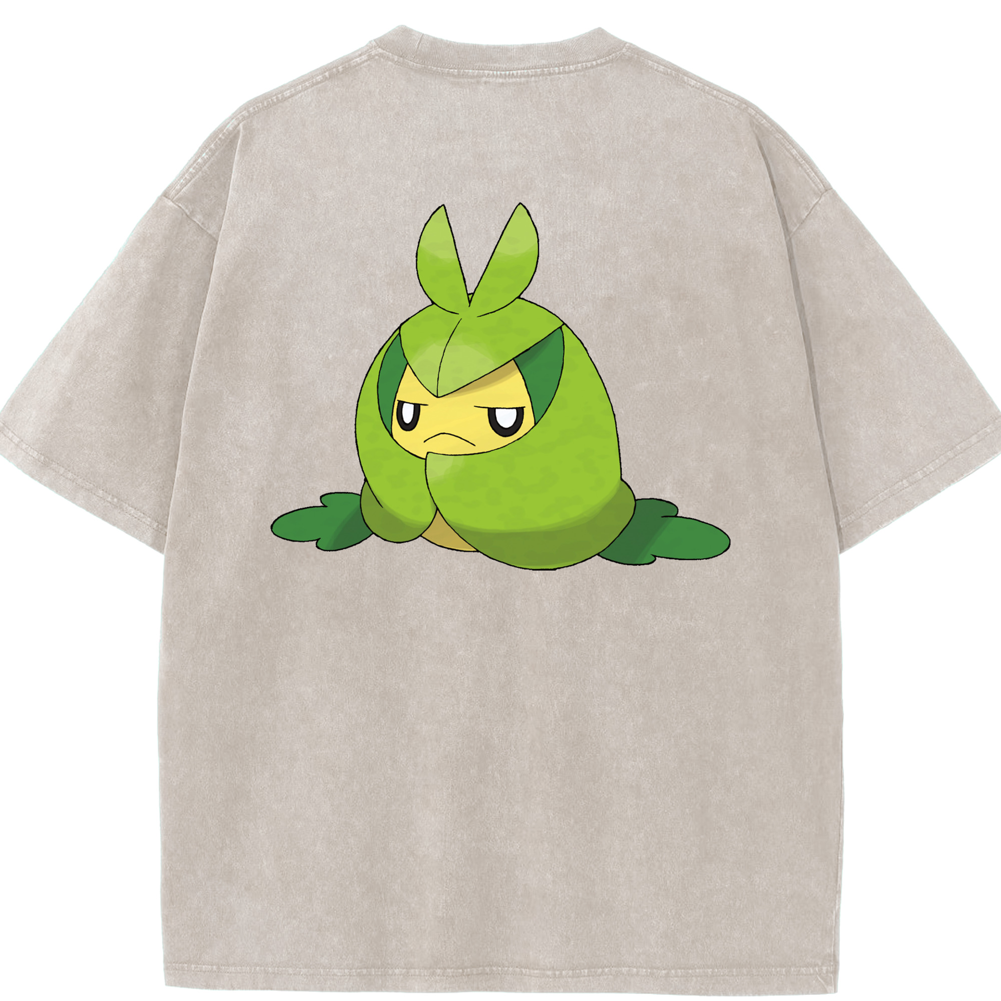 （画像用） ポケットモンスター Pokémon 綿100% ヴィンテージ風 半袖Tシャツ（背面プリント）