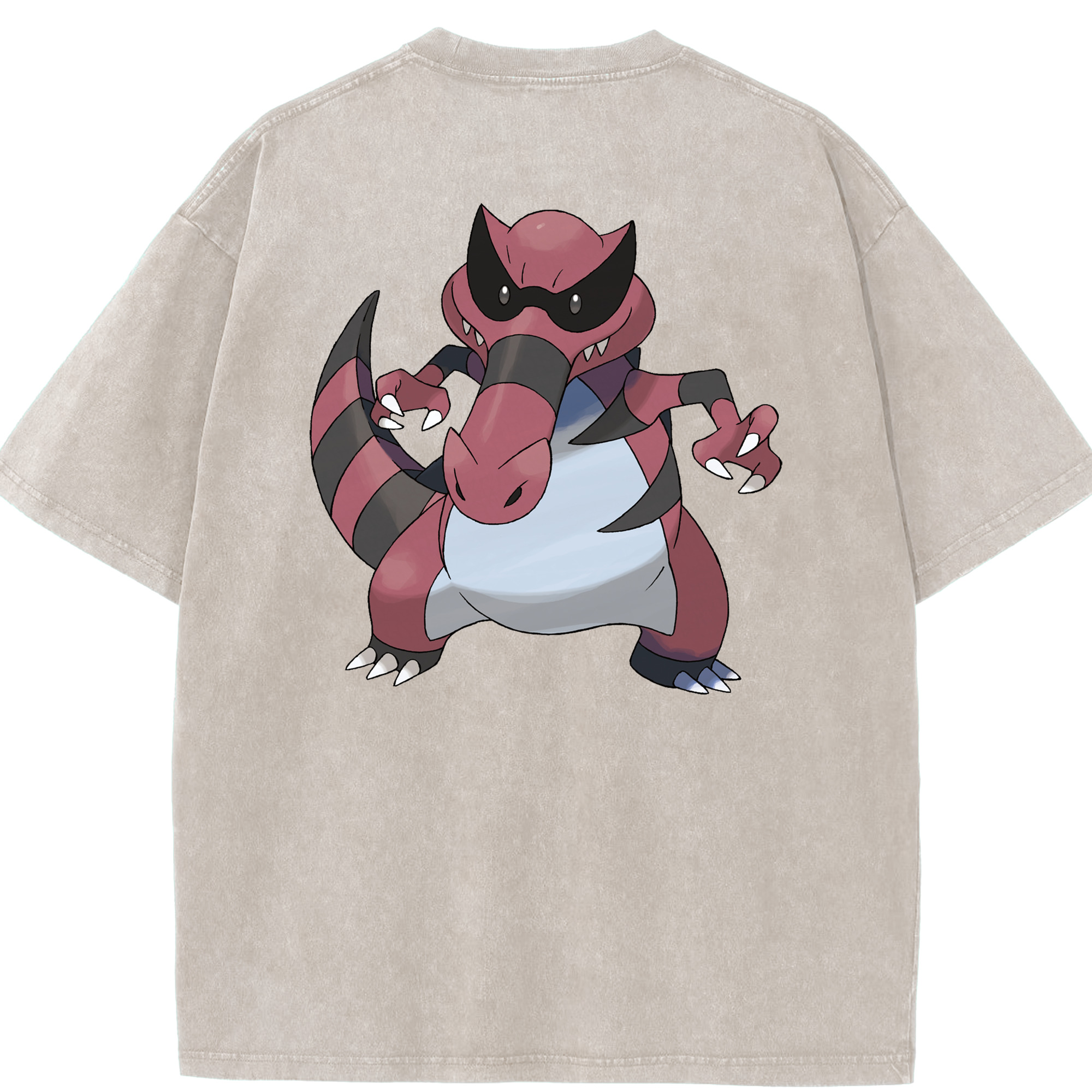 （画像用） ポケットモンスター Pokémon 綿100% ヴィンテージ風 半袖Tシャツ（背面プリント）