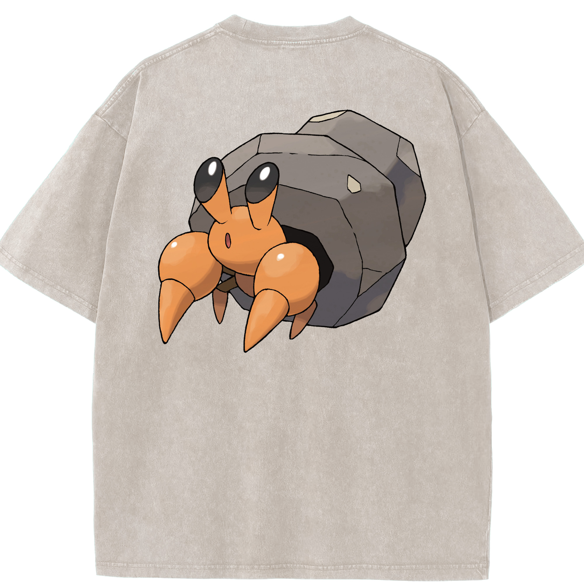 （画像用） ポケットモンスター Pokémon 綿100% ヴィンテージ風 半袖Tシャツ（背面プリント）