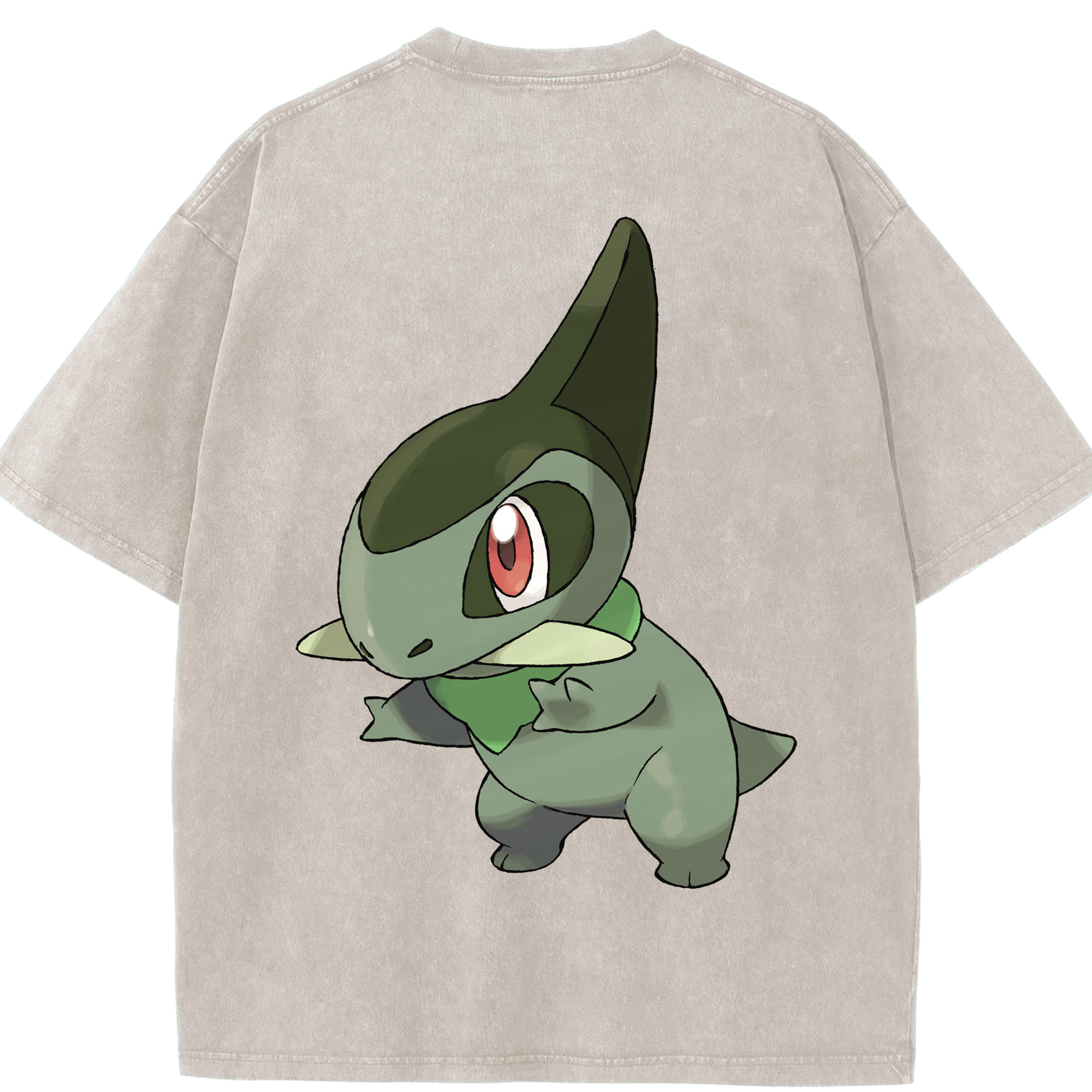 （画像用） ポケットモンスター Pokémon 綿100% ヴィンテージ風 半袖Tシャツ（背面プリント）