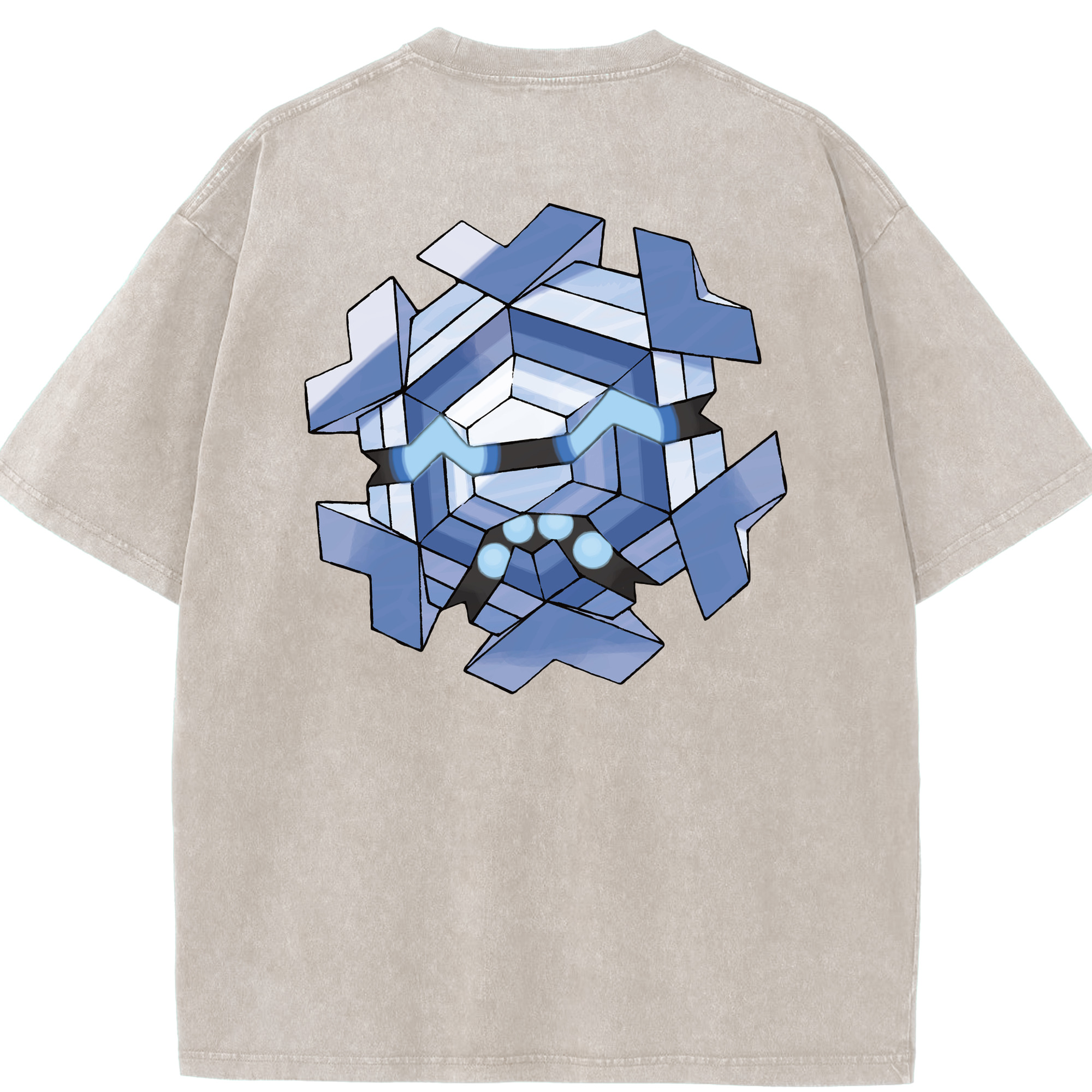 （画像用） ポケットモンスター Pokémon 綿100% ヴィンテージ風 半袖Tシャツ（背面プリント）