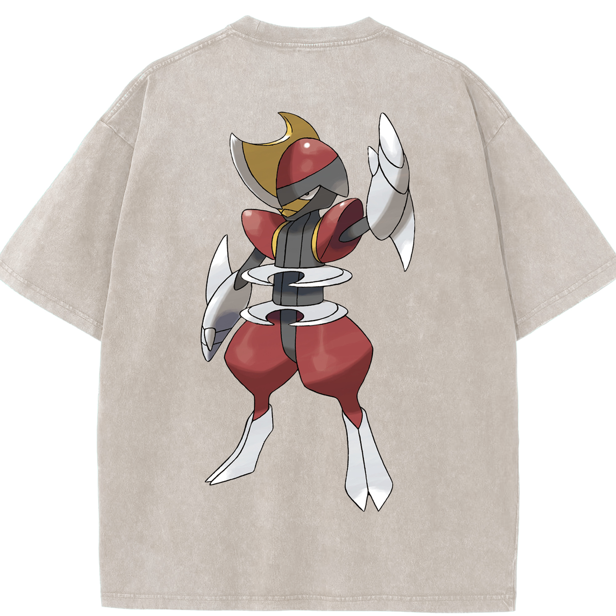 （画像用） ポケットモンスター Pokémon 綿100% ヴィンテージ風 半袖Tシャツ（背面プリント）