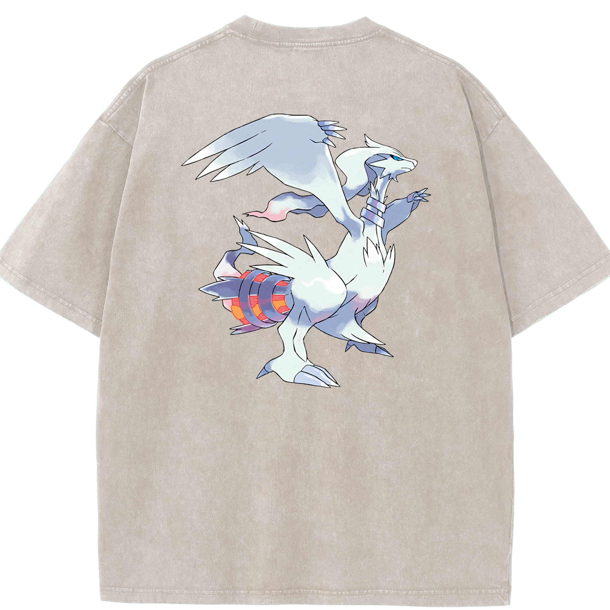（画像用） ポケットモンスター Pokémon 綿100% ヴィンテージ風 半袖Tシャツ（背面プリント）