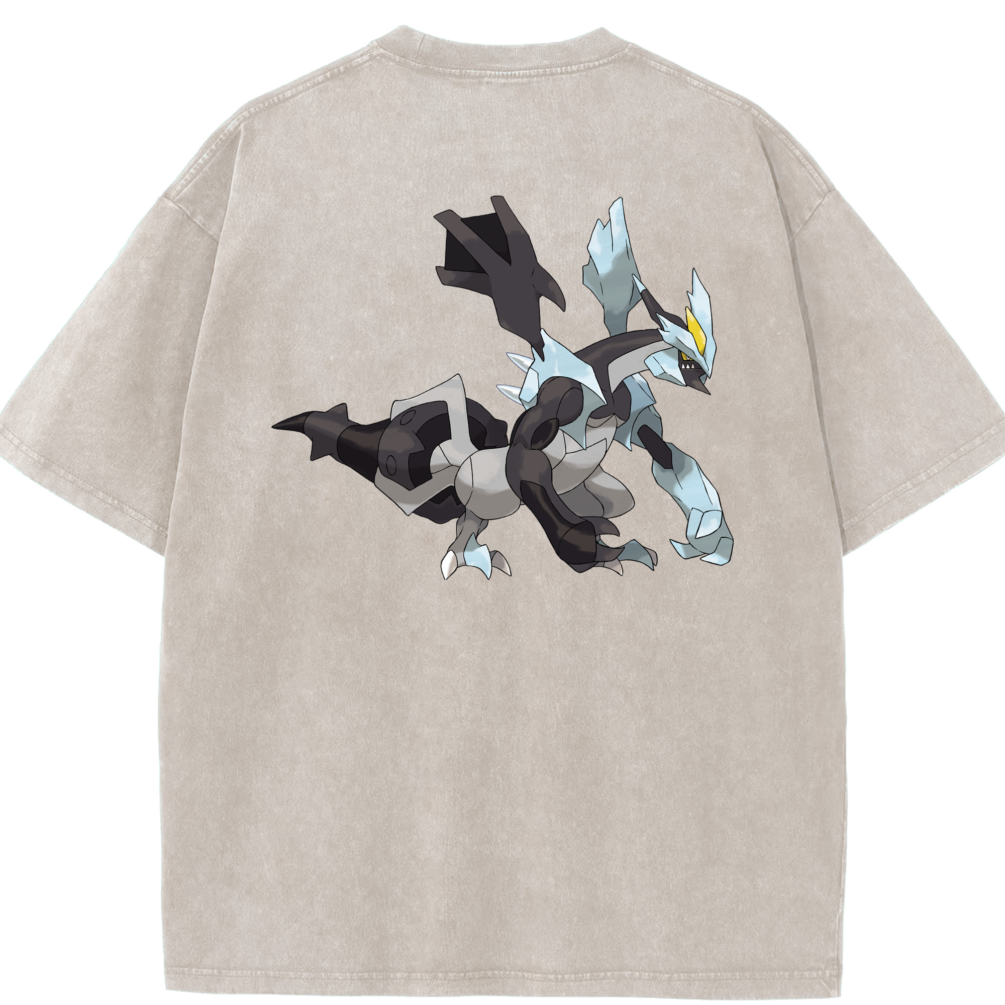 （画像用） ポケットモンスター Pokémon 綿100% ヴィンテージ風 半袖Tシャツ（背面プリント）