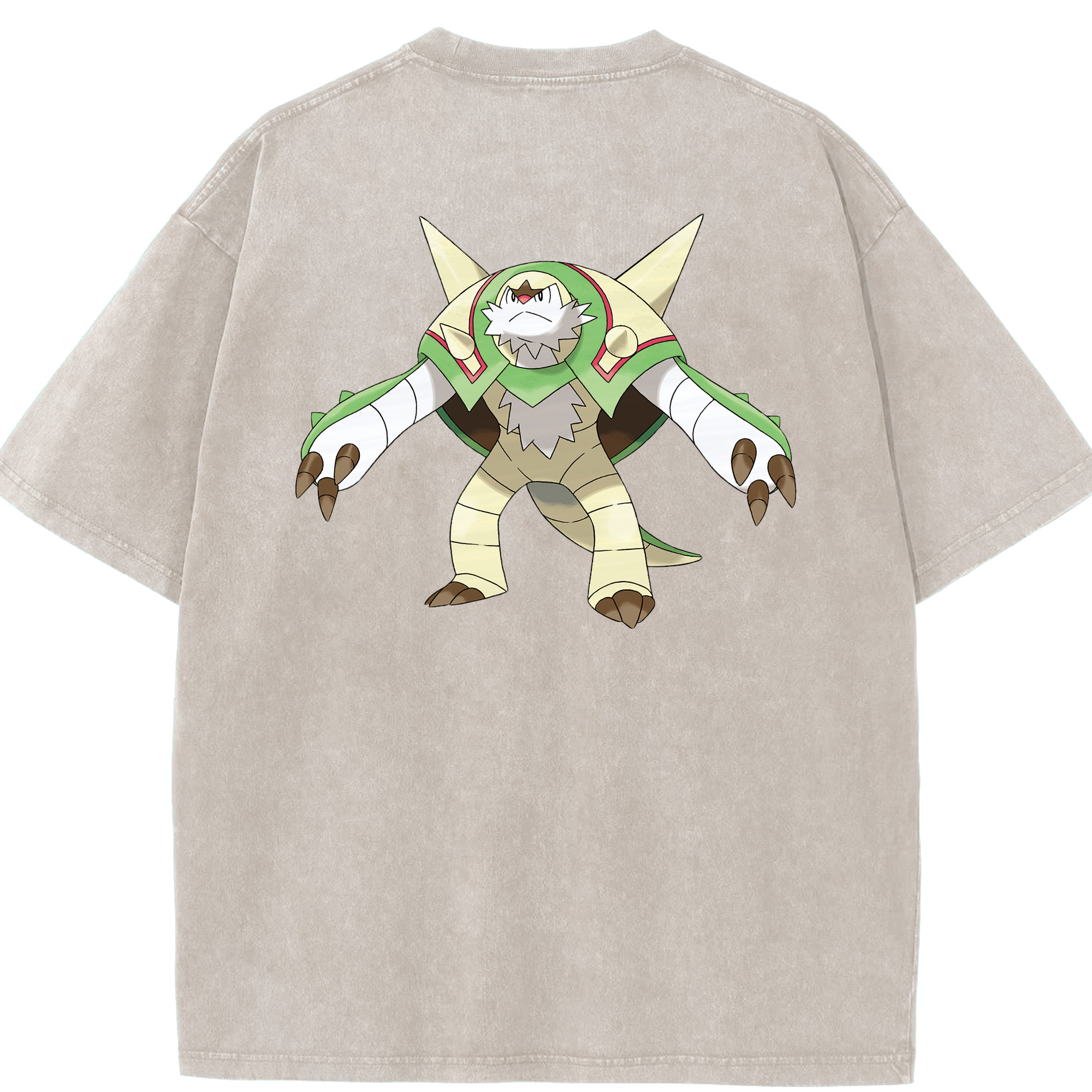 （画像用） ポケットモンスター Pokémon 綿100% ヴィンテージ風 半袖Tシャツ（背面プリント）