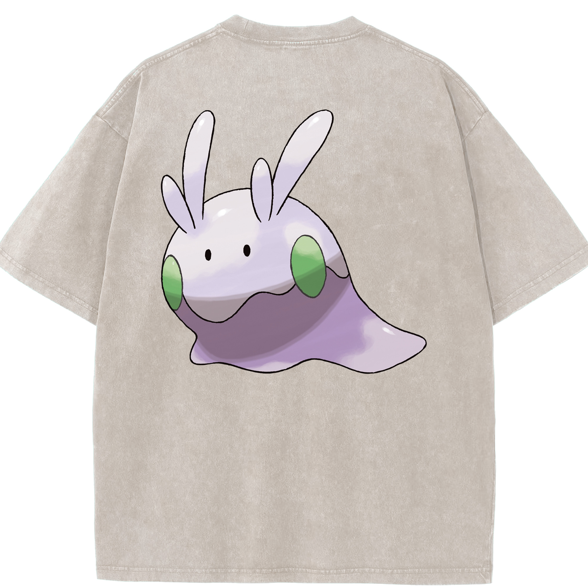 （画像用） ポケットモンスター Pokémon 綿100% ヴィンテージ風 半袖Tシャツ（背面プリント）