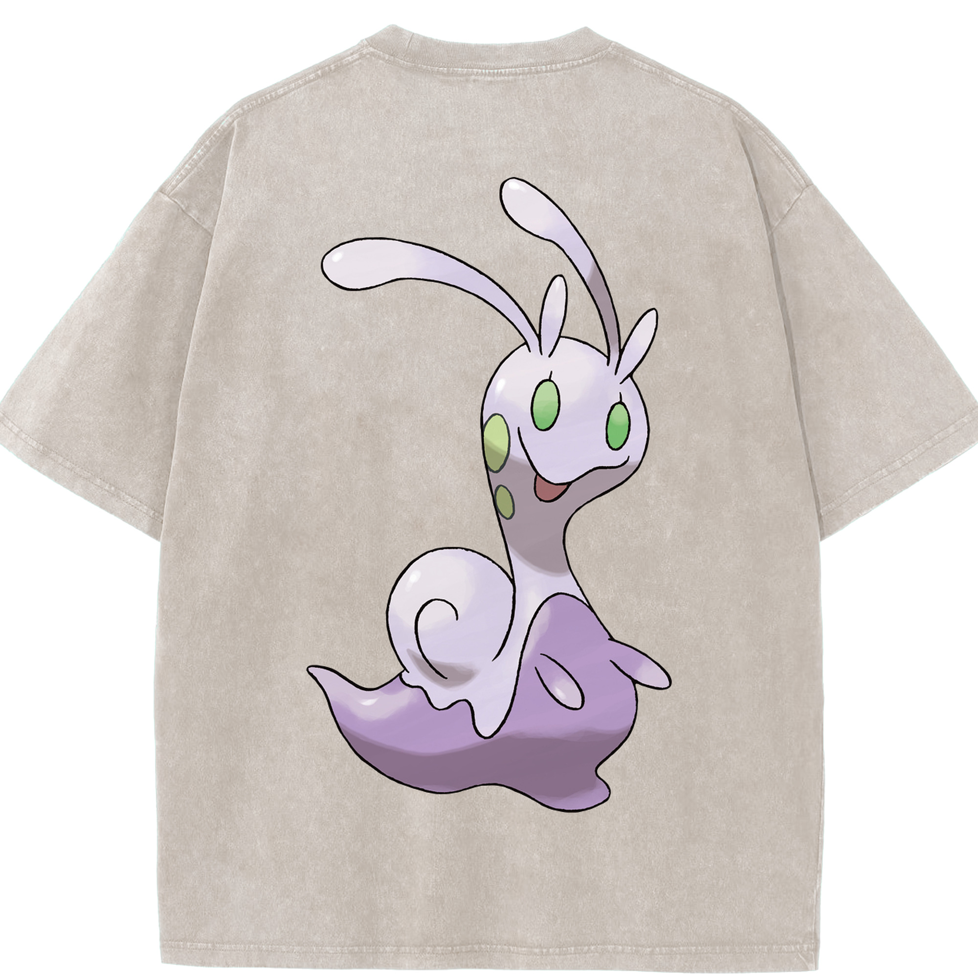 （画像用） ポケットモンスター Pokémon 綿100% ヴィンテージ風 半袖Tシャツ（背面プリント）