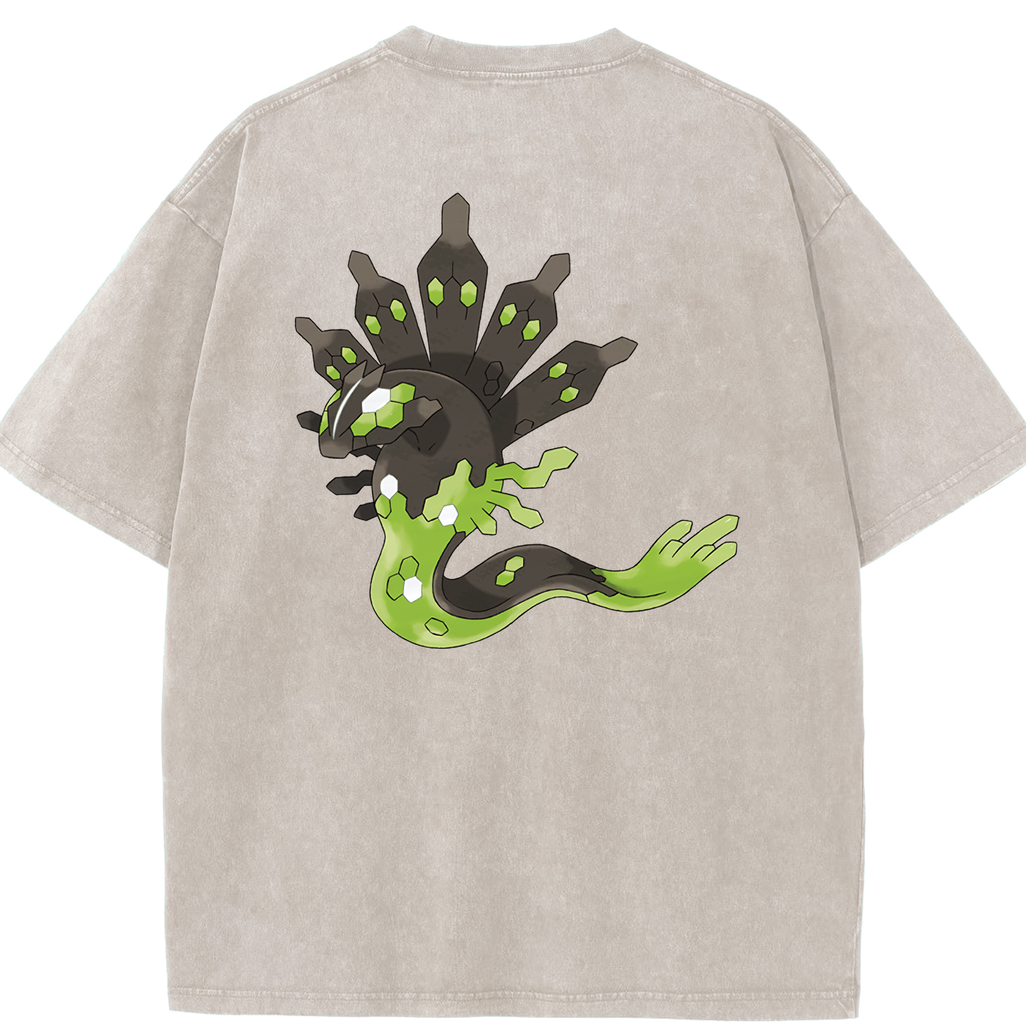 （画像用） ポケットモンスター Pokémon 綿100% ヴィンテージ風 半袖Tシャツ（背面プリント）