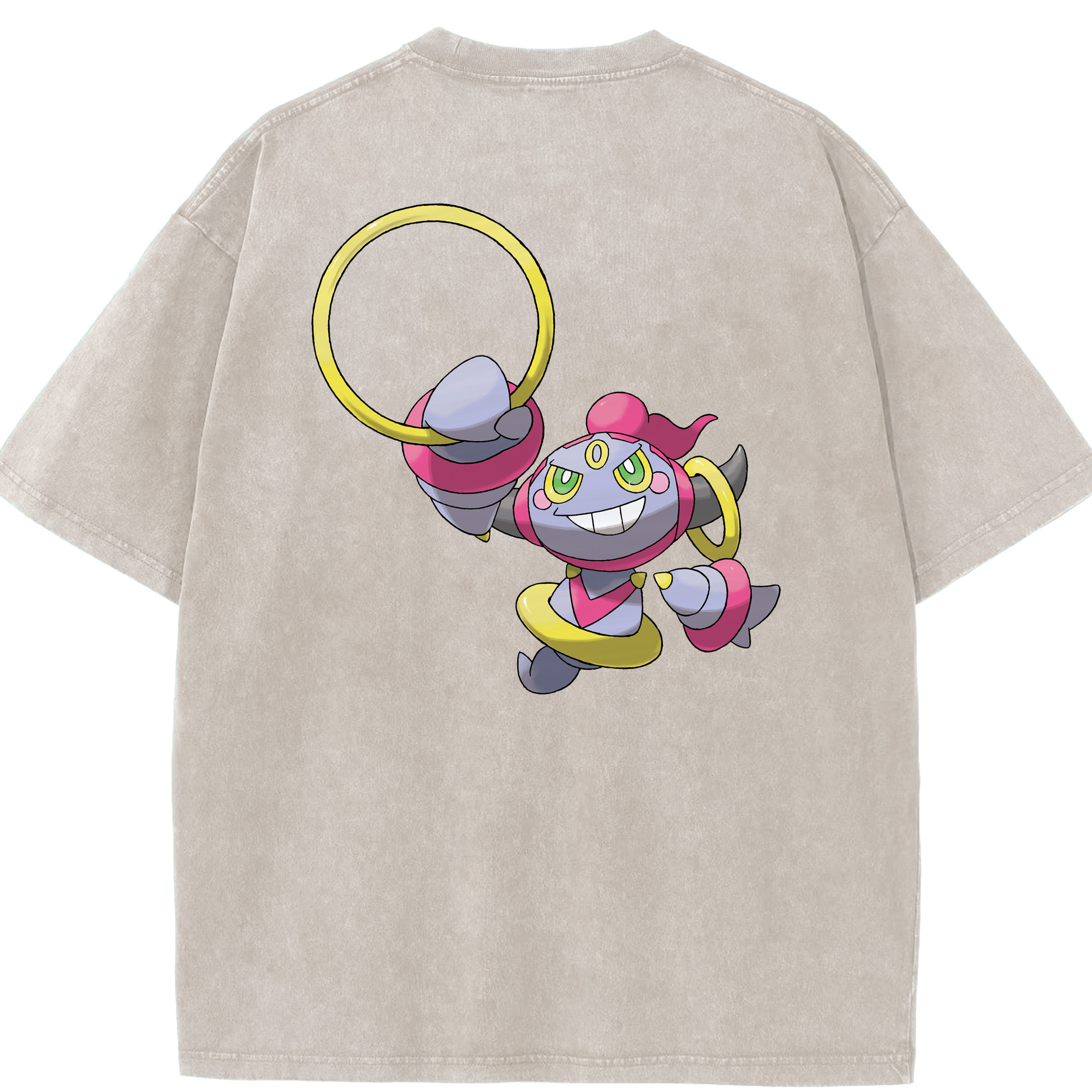 （画像用） ポケットモンスター Pokémon 綿100% ヴィンテージ風 半袖Tシャツ（背面プリント）