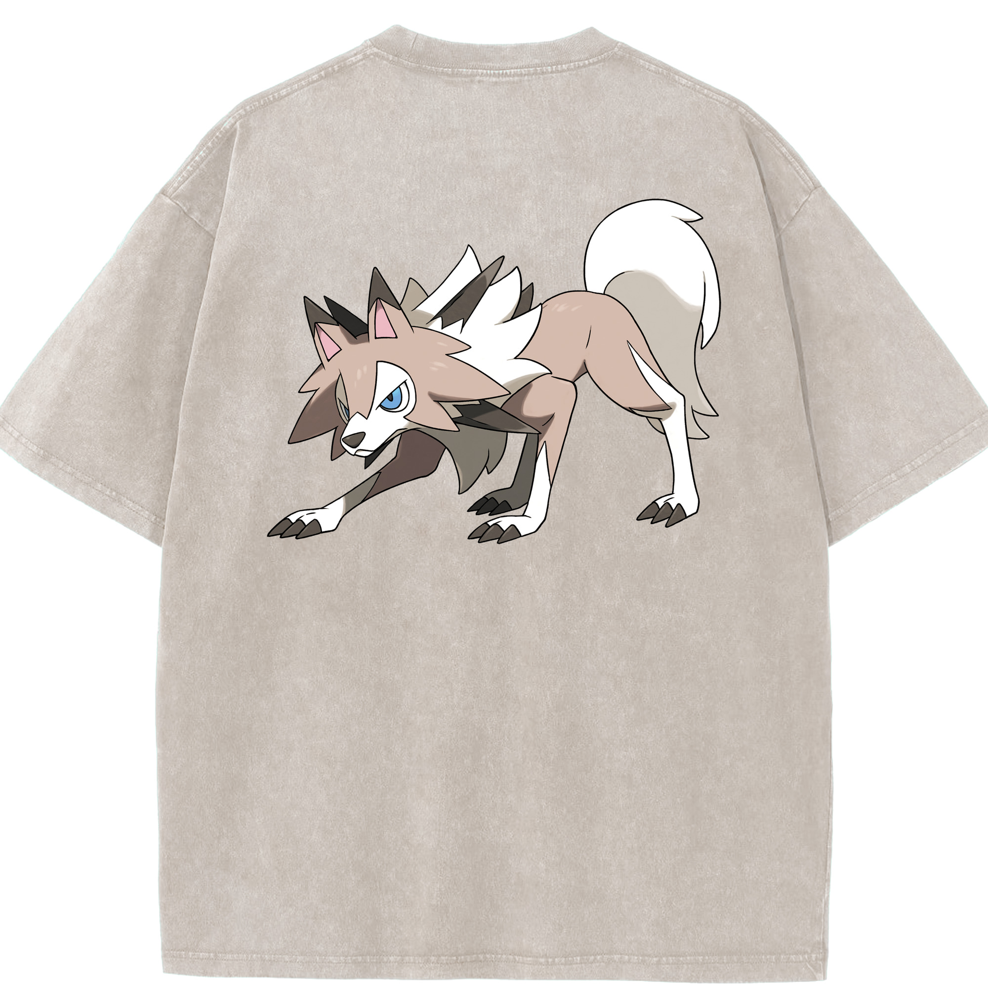 （画像用） ポケットモンスター Pokémon 綿100% ヴィンテージ風 半袖Tシャツ（背面プリント）