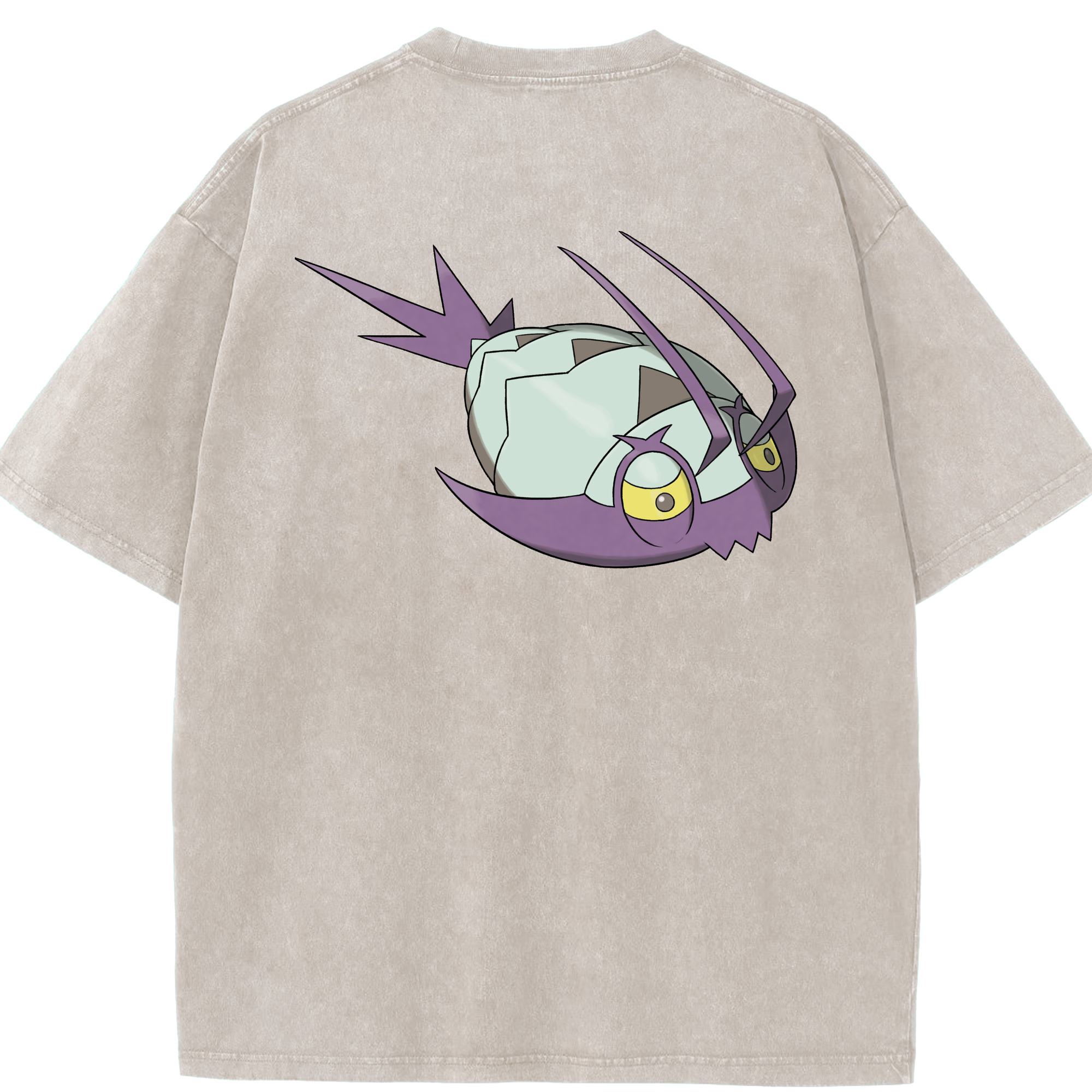 （画像用） ポケットモンスター Pokémon 綿100% ヴィンテージ風 半袖Tシャツ（背面プリント）