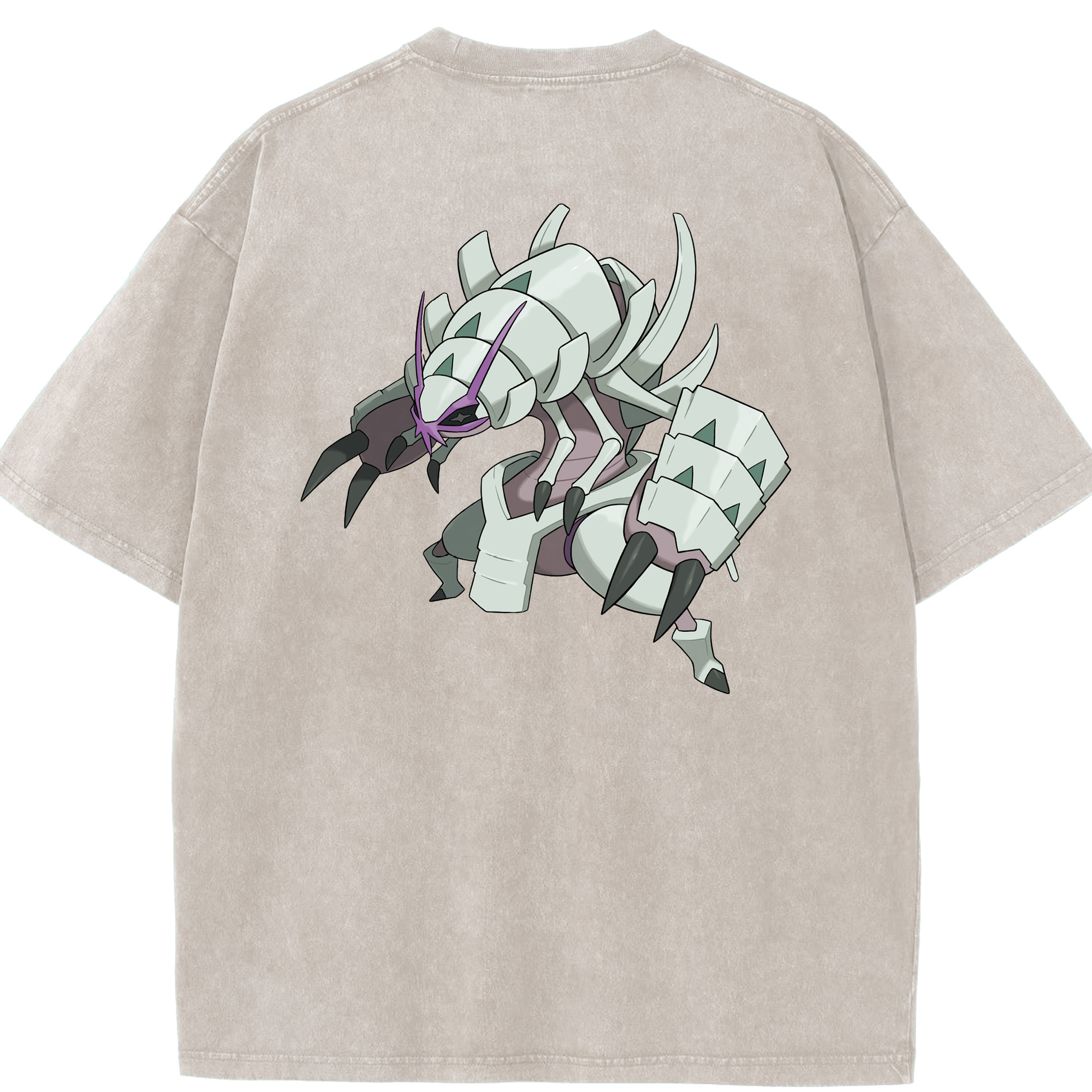 （画像用） ポケットモンスター Pokémon 綿100% ヴィンテージ風 半袖Tシャツ（背面プリント）