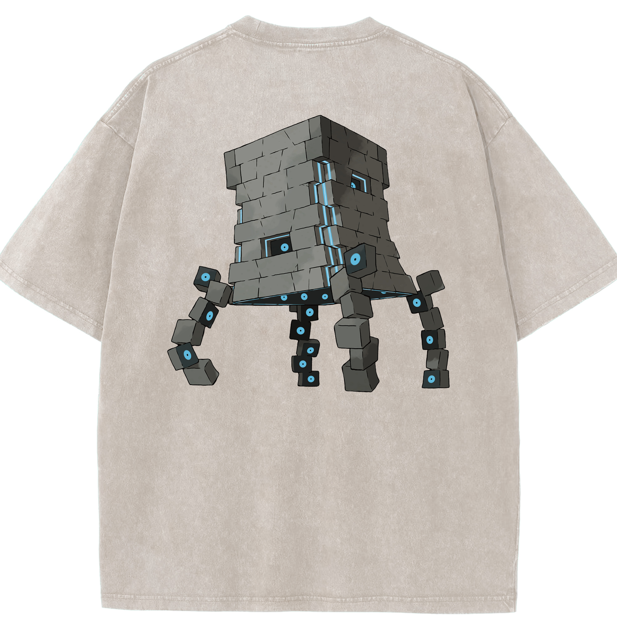 （画像用） ポケットモンスター Pokémon 綿100% ヴィンテージ風 半袖Tシャツ（背面プリント）