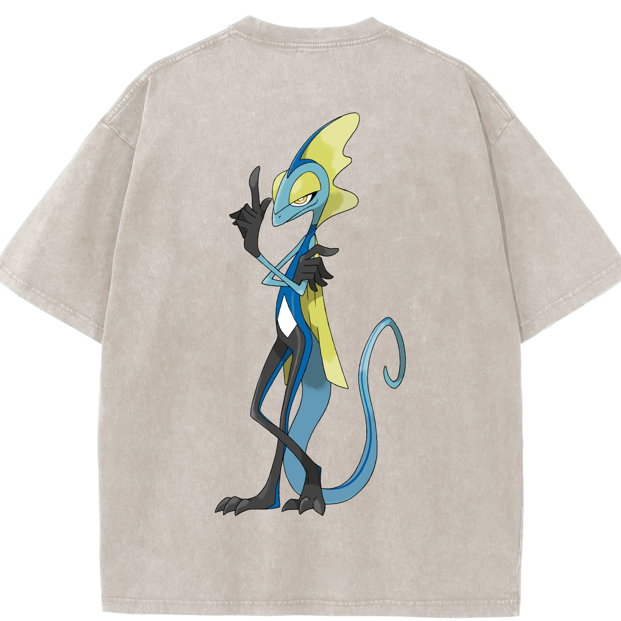 （画像用） ポケットモンスター Pokémon 綿100% ヴィンテージ風 半袖Tシャツ（背面プリント）