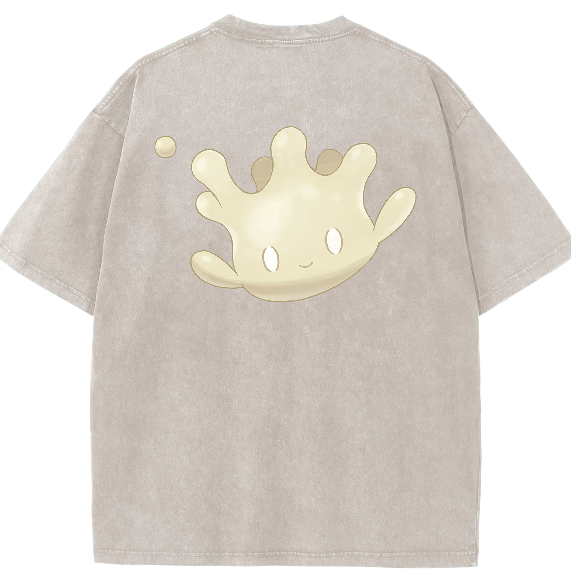 （画像用） ポケットモンスター Pokémon 綿100% ヴィンテージ風 半袖Tシャツ（背面プリント）