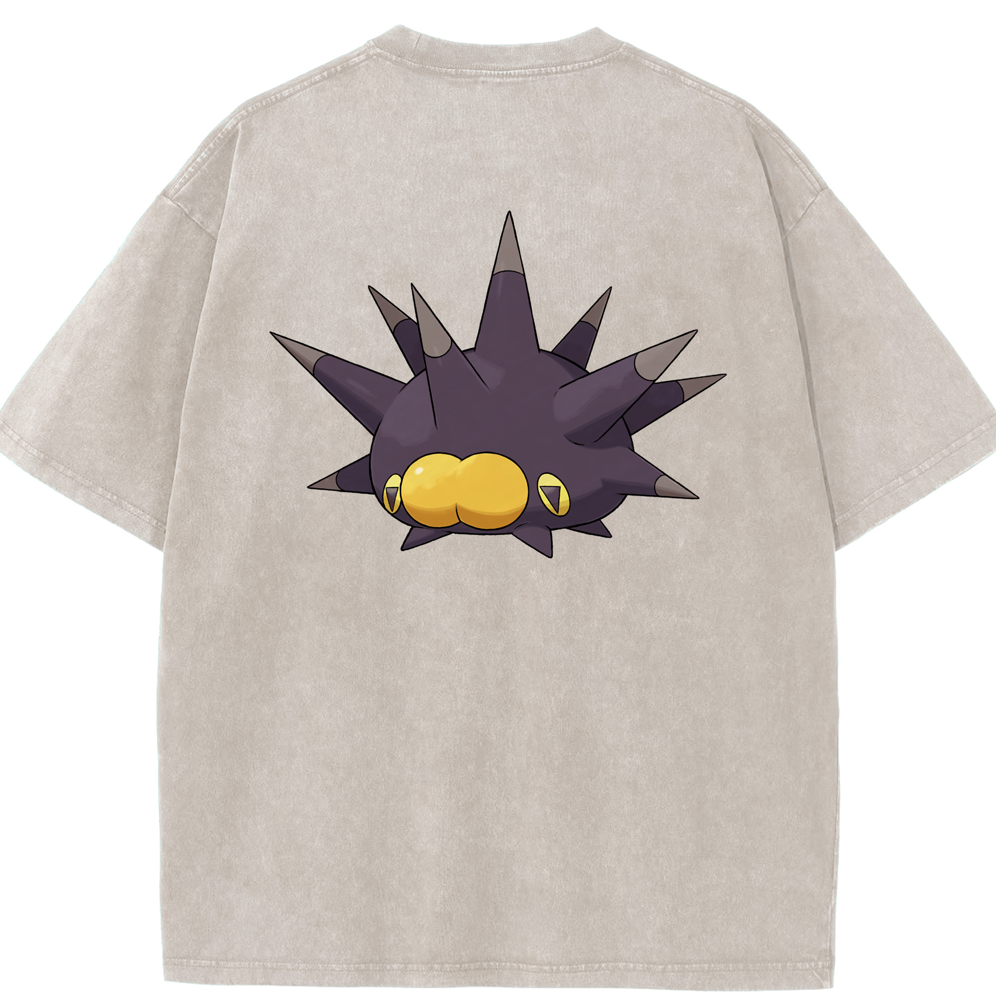 （画像用） ポケットモンスター Pokémon 綿100% ヴィンテージ風 半袖Tシャツ（背面プリント）