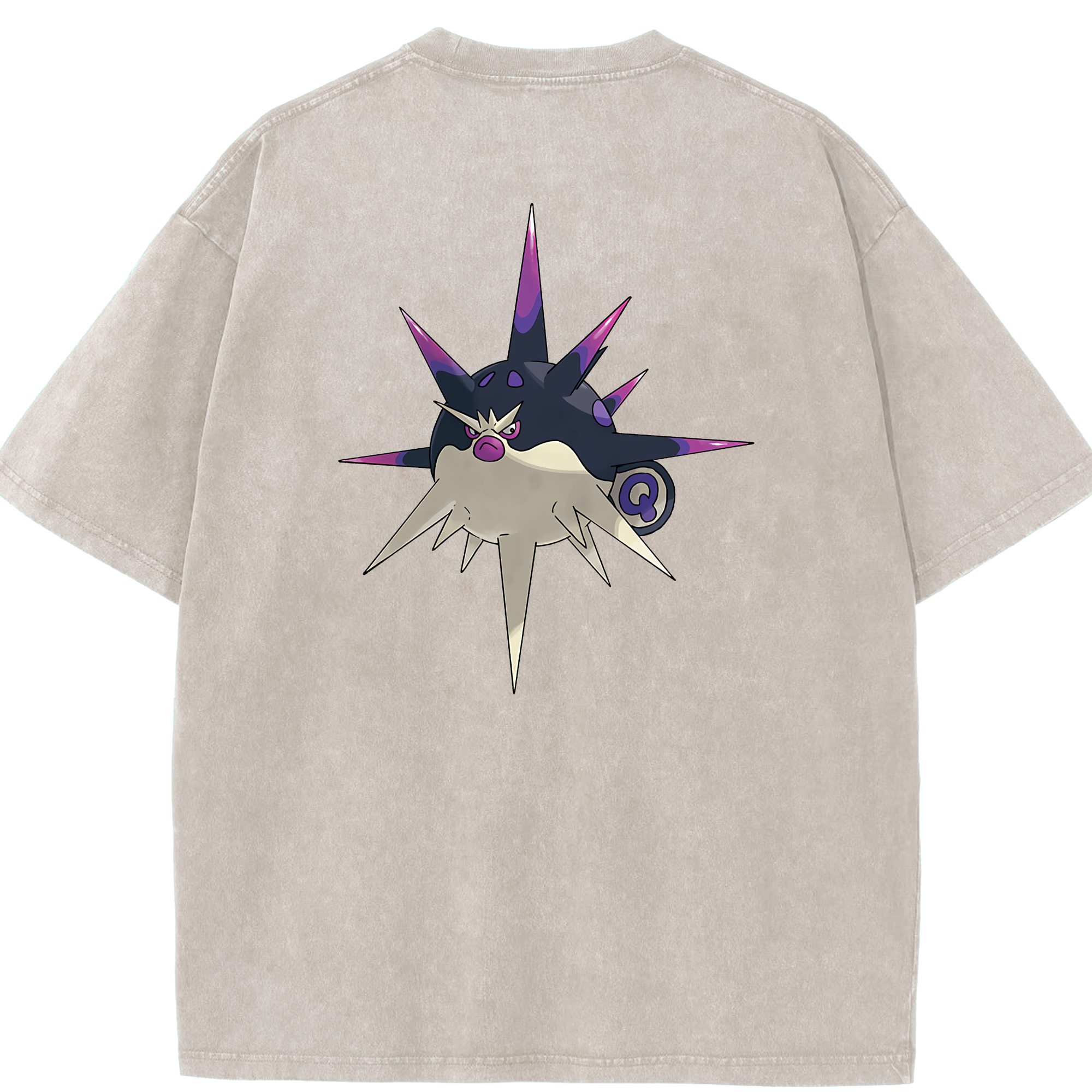 （画像用） ポケットモンスター Pokémon 綿100% ヴィンテージ風 半袖Tシャツ（背面プリント）
