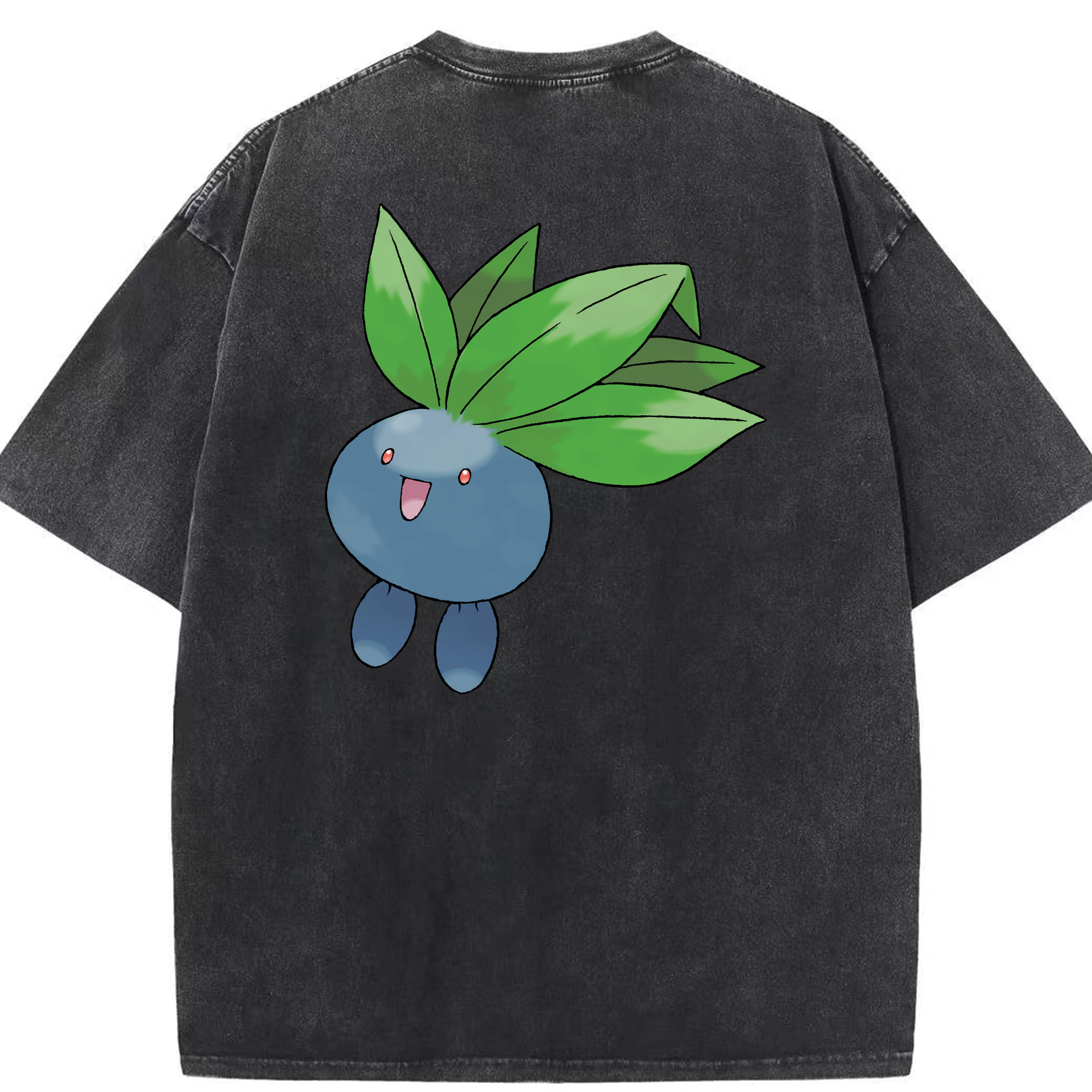 （画像用） ポケットモンスター Pokémon 綿100% ヴィンテージ風 半袖Tシャツ（背面プリント）