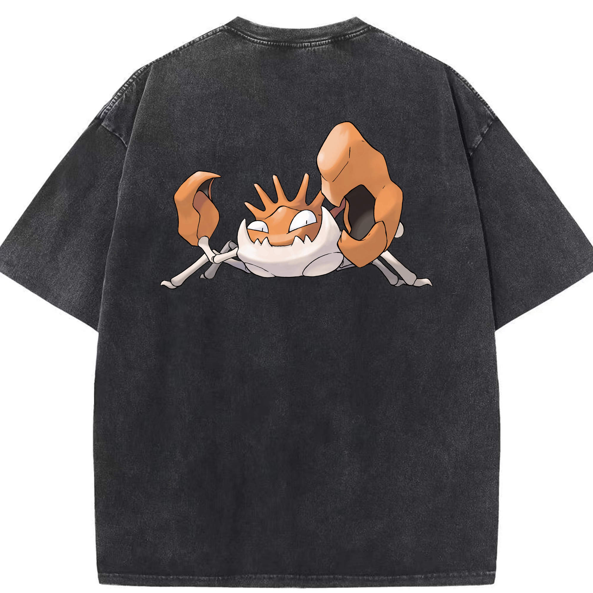 （画像用） ポケットモンスター Pokémon 綿100% ヴィンテージ風 半袖Tシャツ（背面プリント）