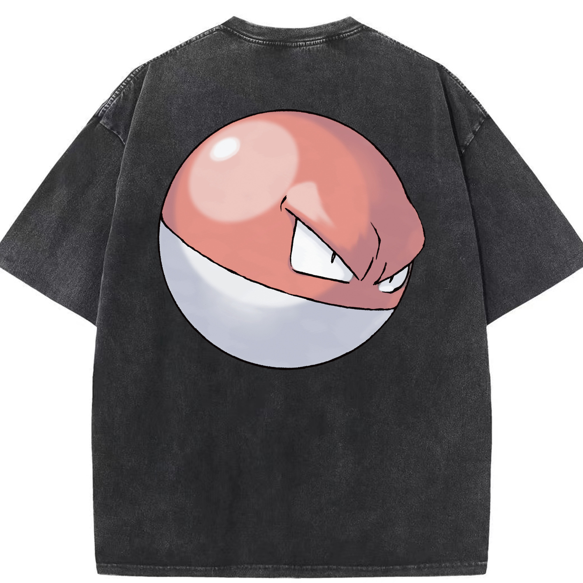 （画像用） ポケットモンスター Pokémon 綿100% ヴィンテージ風 半袖Tシャツ（背面プリント）