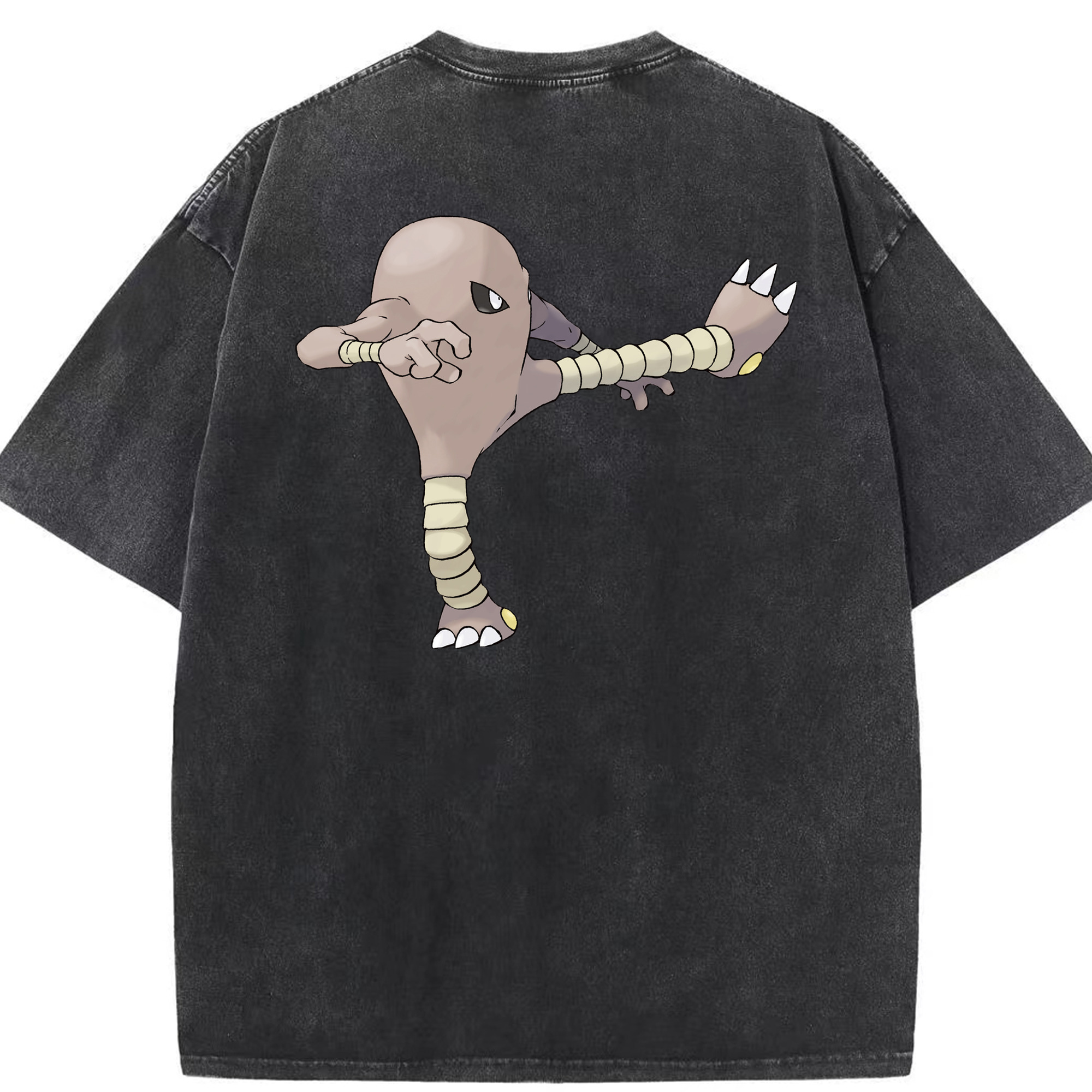 （画像用） ポケットモンスター Pokémon 綿100% ヴィンテージ風 半袖Tシャツ（背面プリント）