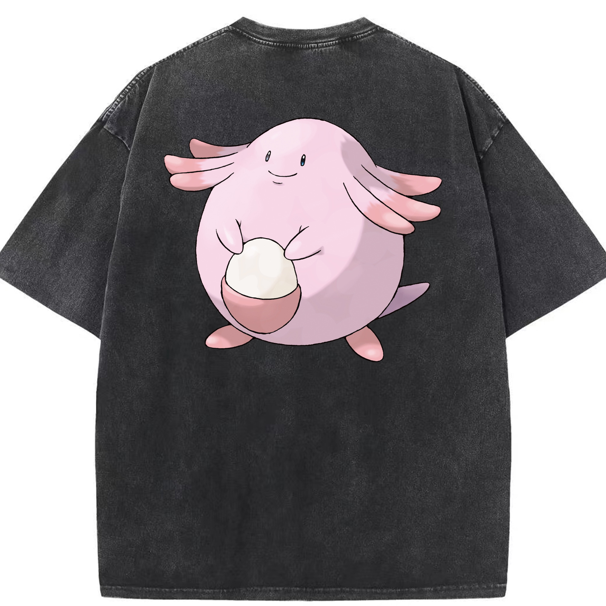 （画像用） ポケットモンスター Pokémon 綿100% ヴィンテージ風 半袖Tシャツ（背面プリント）