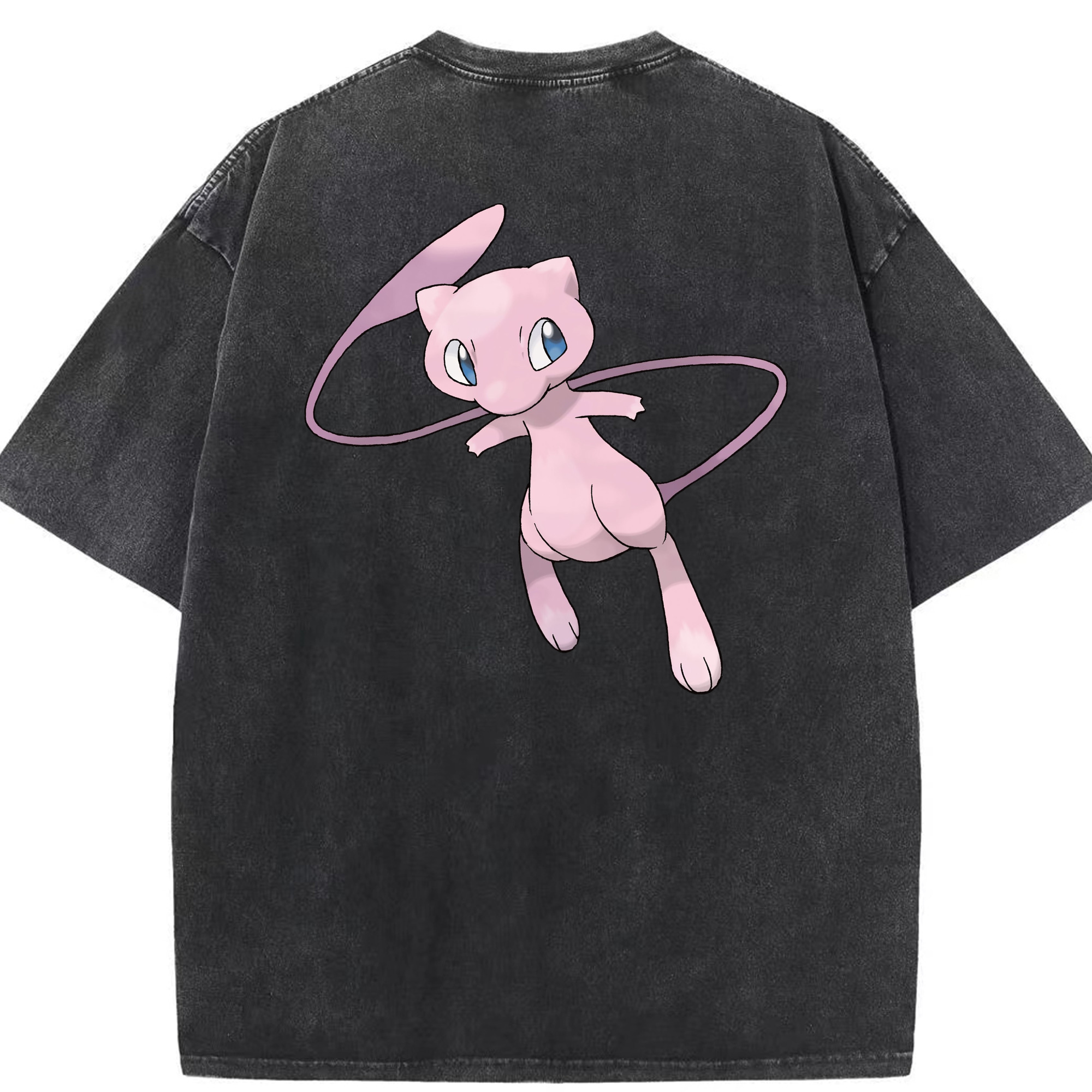 （画像用） ポケットモンスター Pokémon 綿100% ヴィンテージ風 半袖Tシャツ（背面プリント）